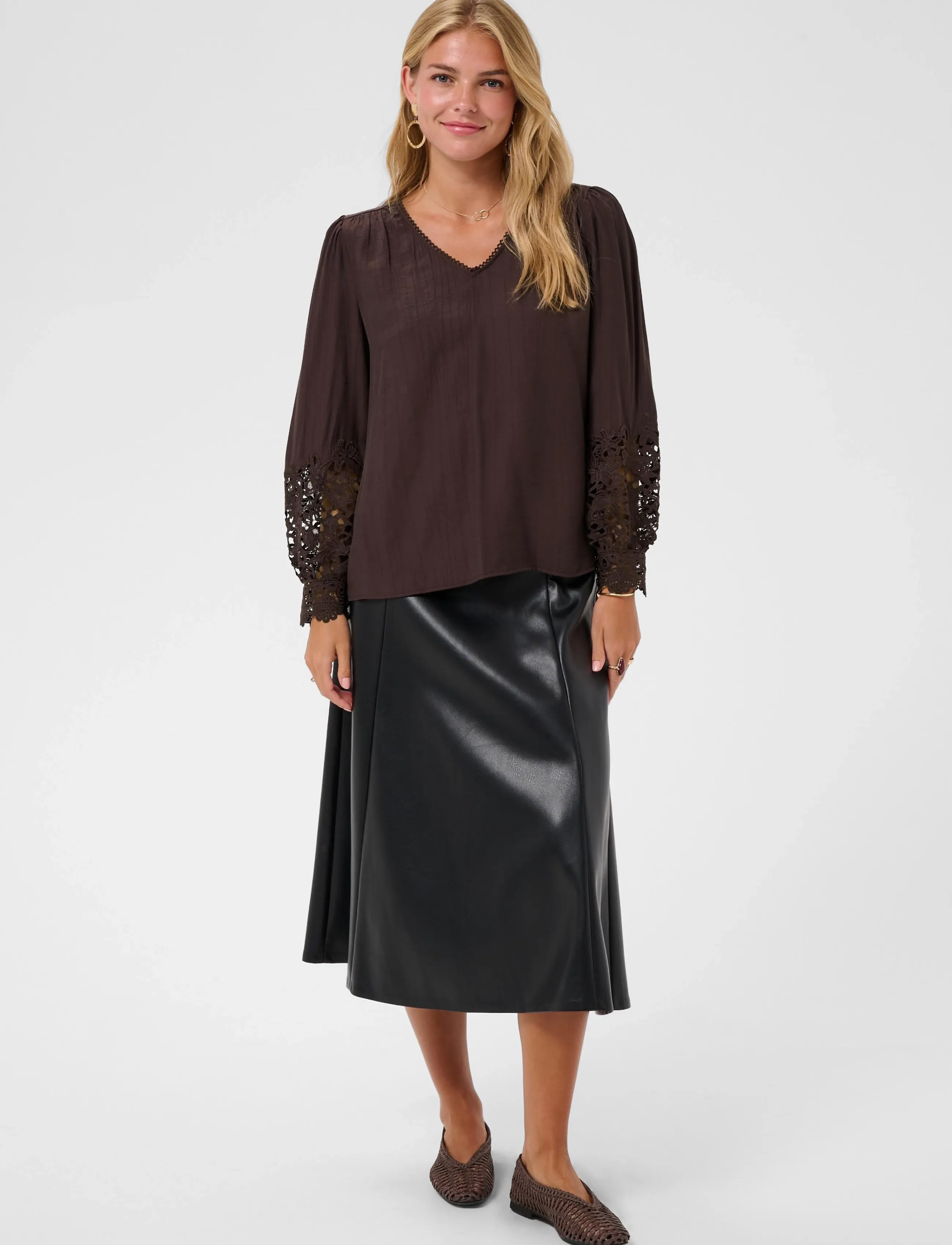 Cream - CRTina Blouse - langärmelige blusen - java - 3