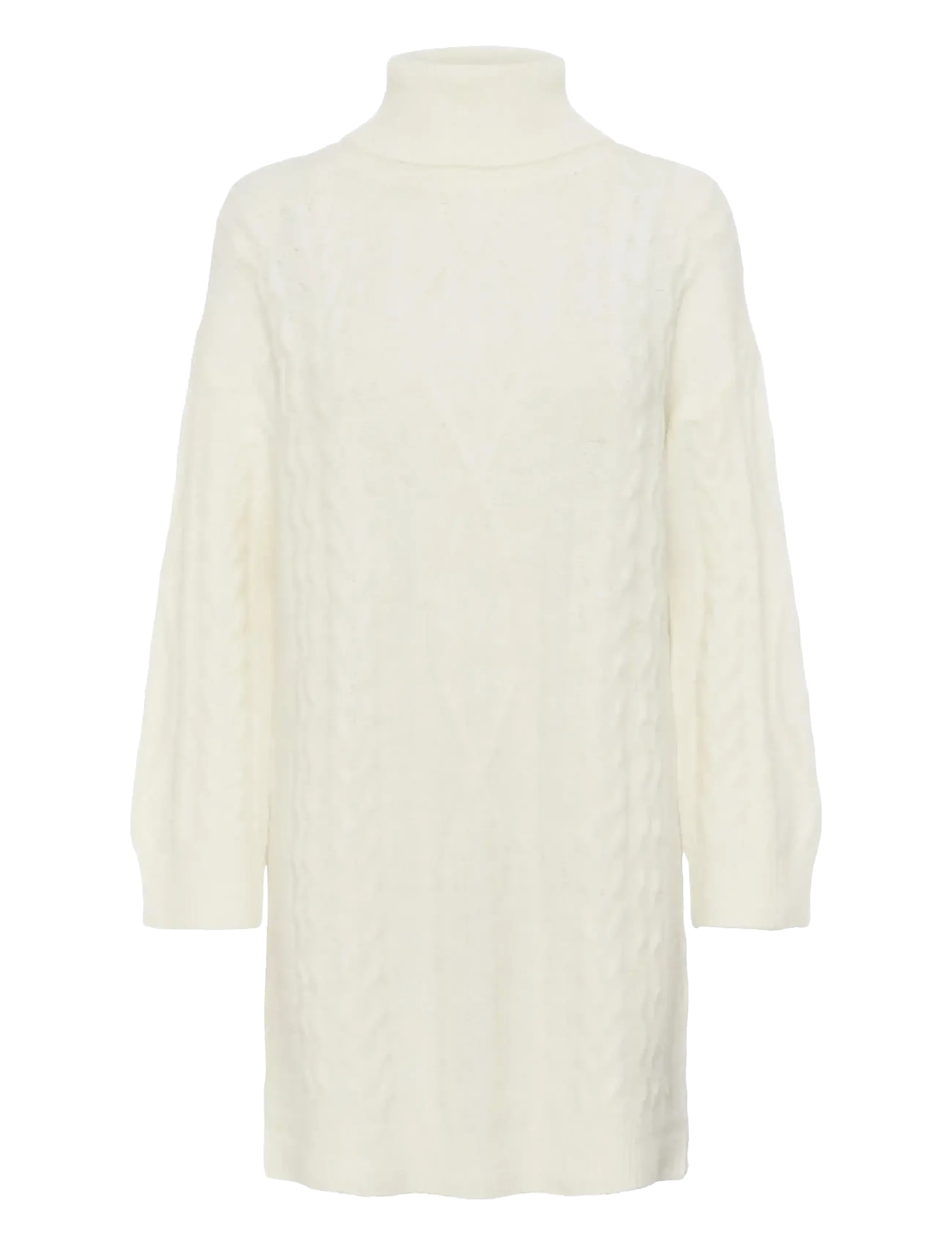 Cream CRSkie Knit Dress - Kjoler - WHISPER WHITE MELANGE / white