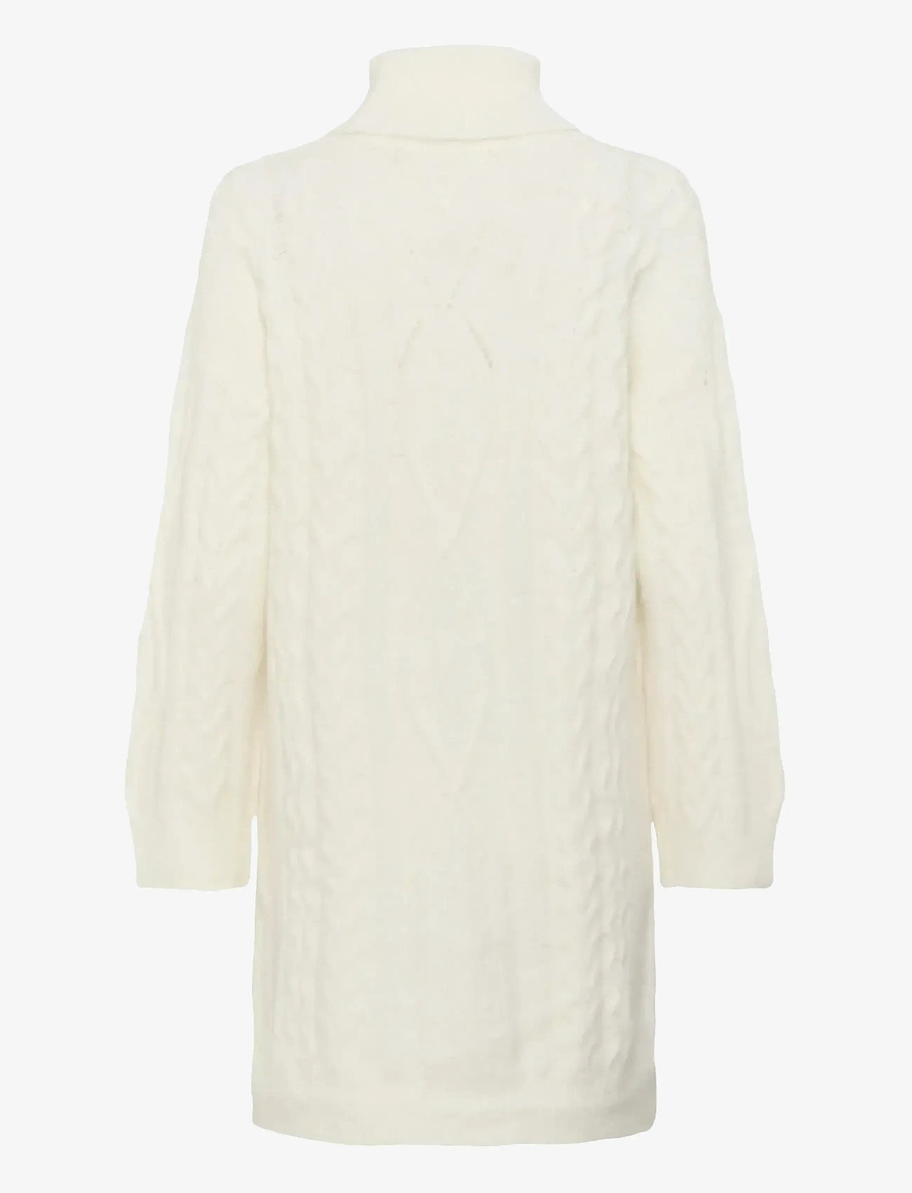 Cream - CRSkie Knit Dress - konfirmation - whisper white melange - 2