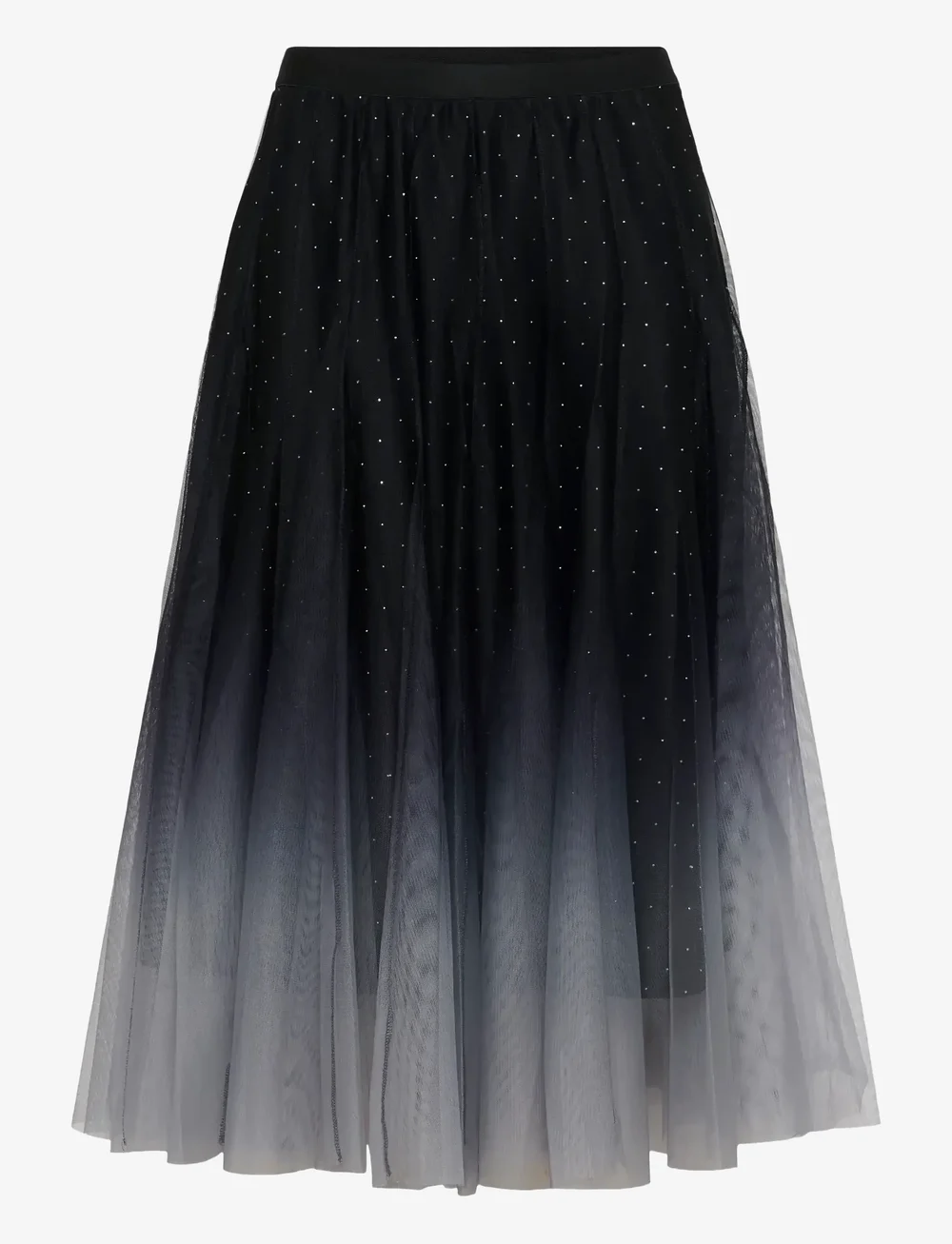Cream - CRGlittery Mesh Skirt - plisserede nederdele - windward blue - 1