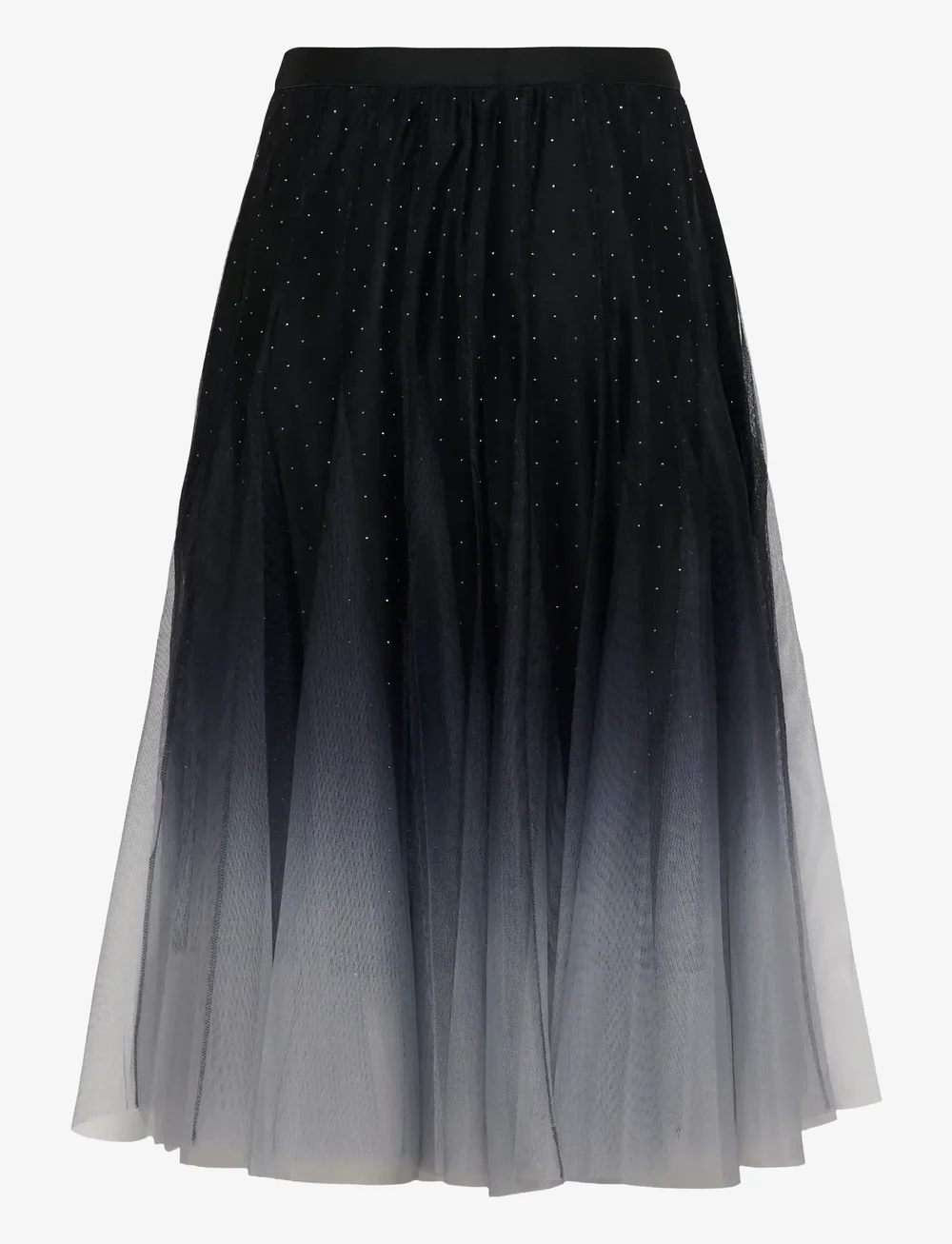 Cream - CRGlittery Mesh Skirt - plisserede nederdele - windward blue - 2