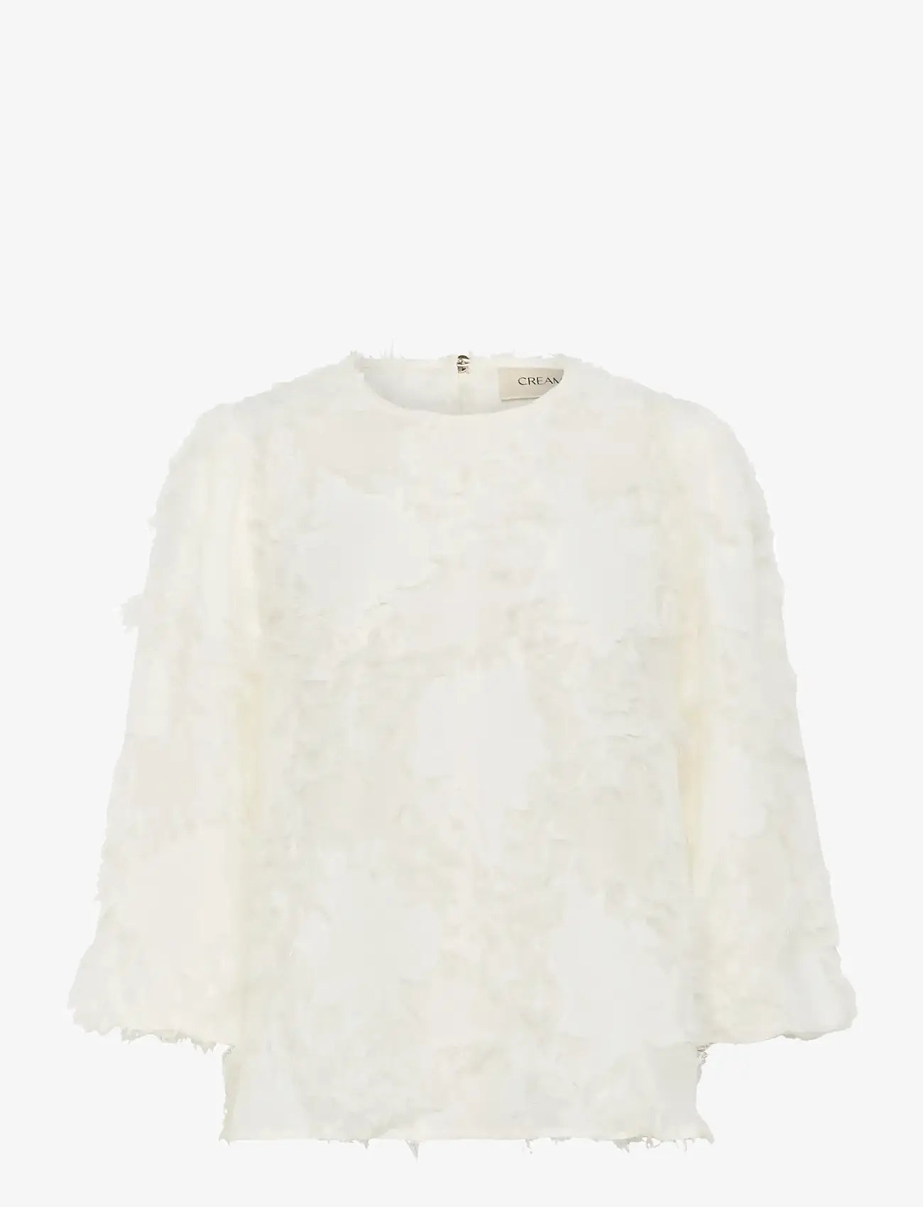 Cream - CRFreja Blouse - langärmlige blusen - whisper white - 1