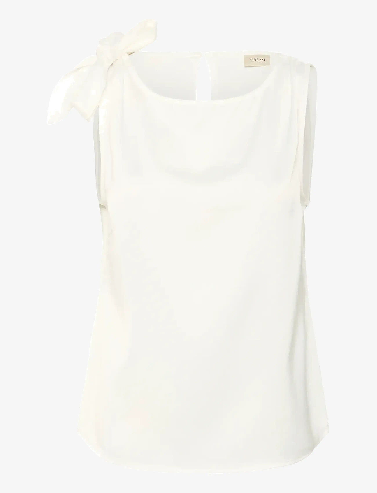 Cream - CRTat Top - varrukateta alussärgid - whisper white - 1