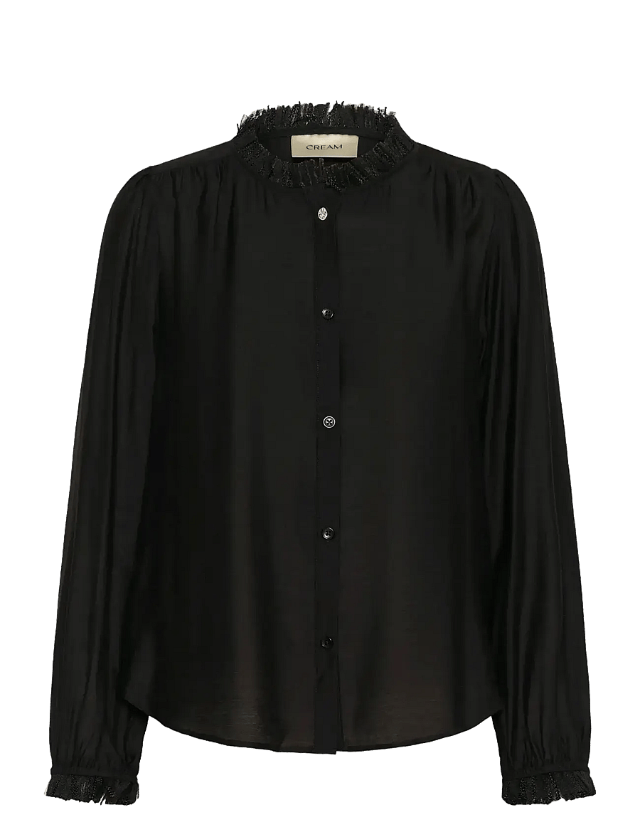 Cream - CRJia Shirt - koszule z długimi rękawami - pitch black - 1