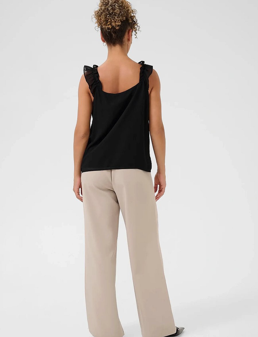 Cream - CRTima Top - Ärmellose blusen - pitch black - 4