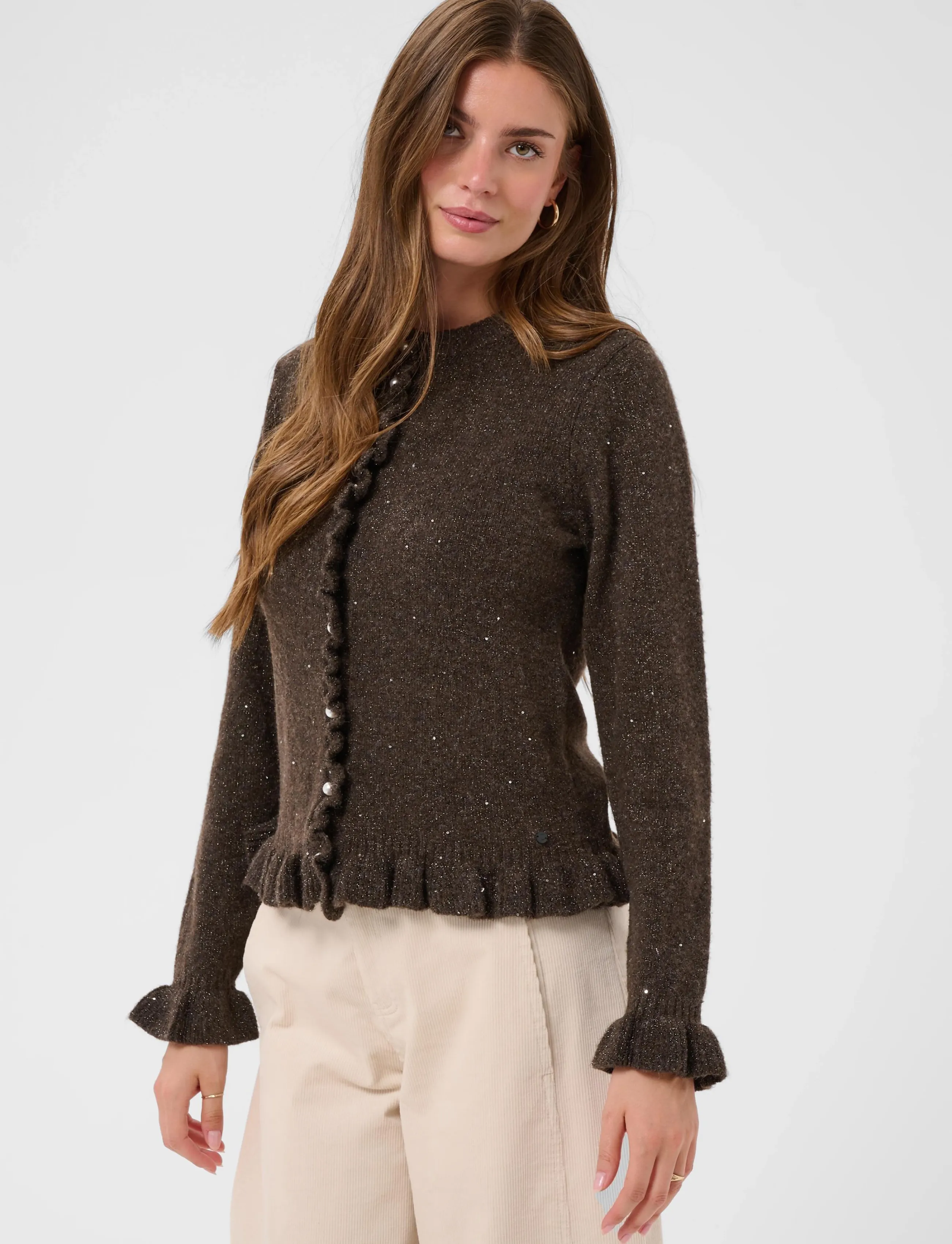 Cream - CRJolly Knit Cardigan - kardiganid - java - 2