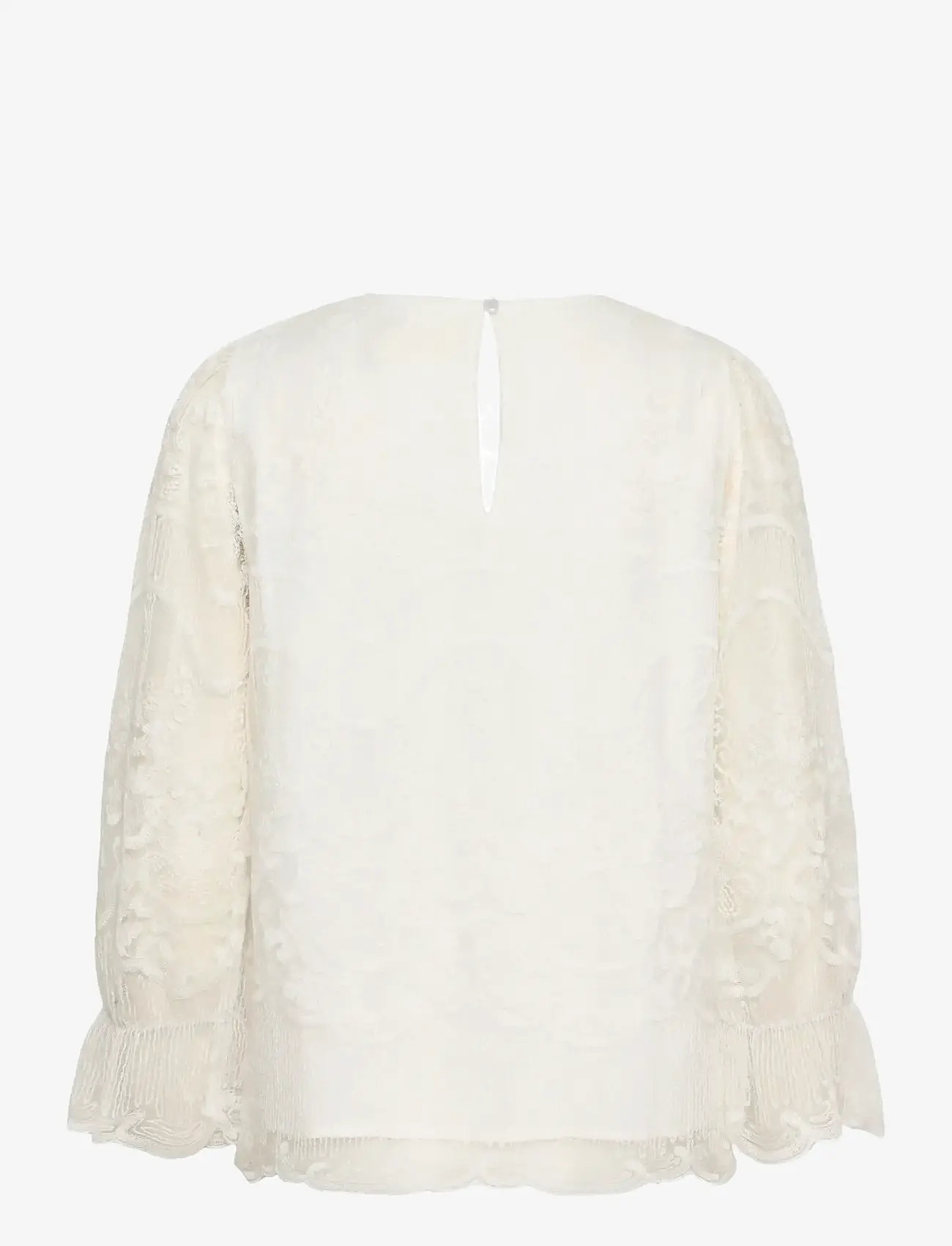 Cream - CRSanne Blouse - langermede bluser - whisper white - 2