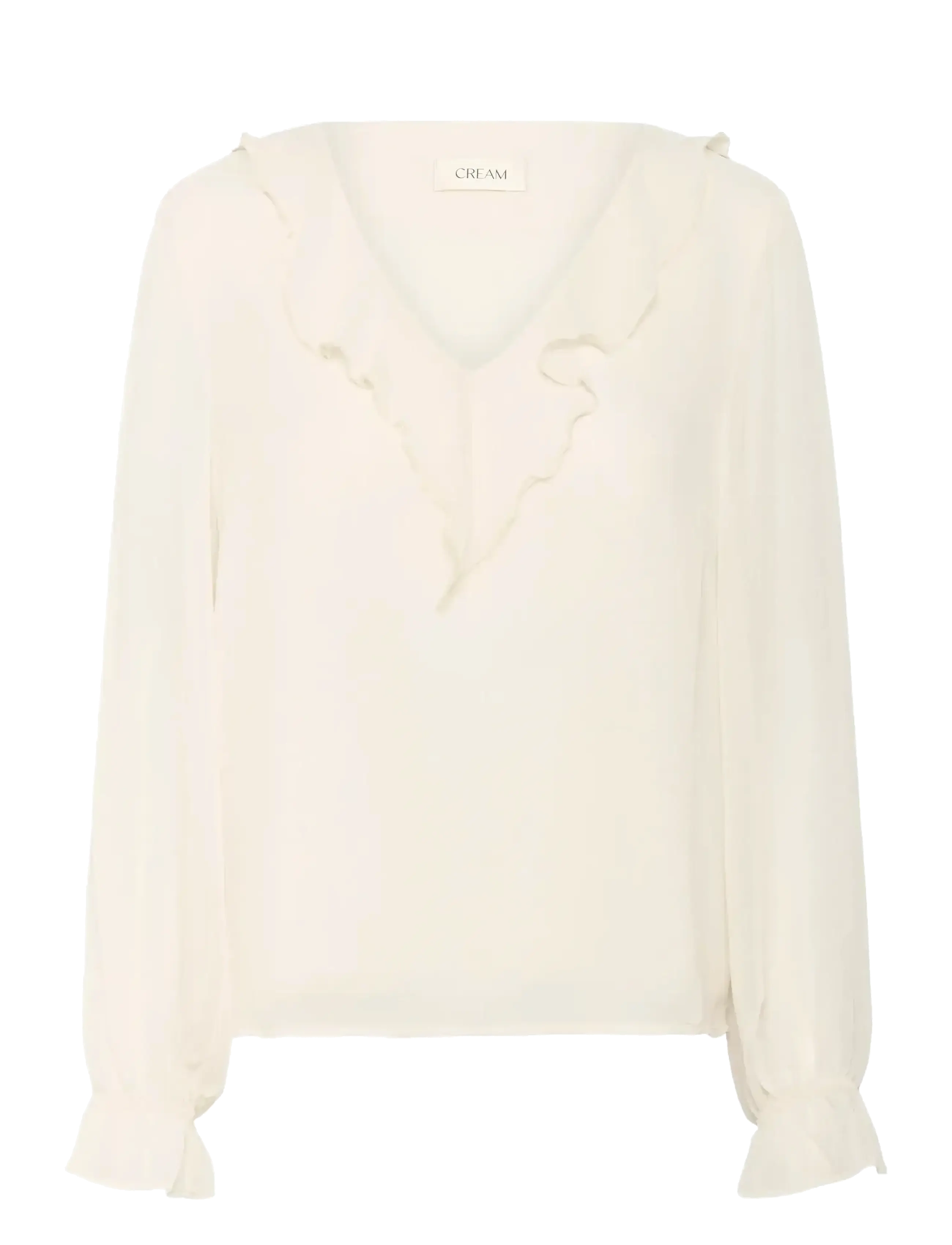 CREAM Crflake Bluse Cream - 34 - Damen