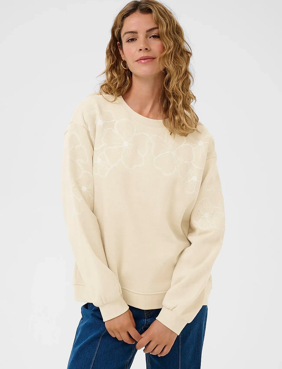 Cream - CRDaria Sweatshirt - oatmeal - 2