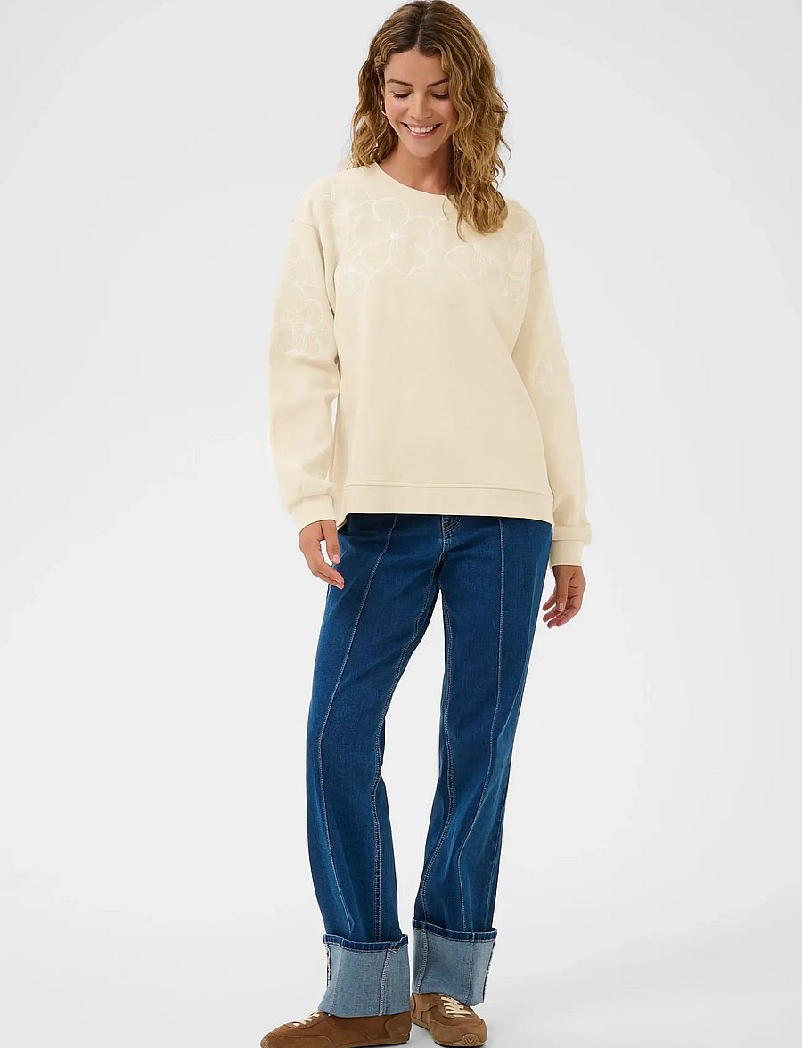 Cream - CRDaria Sweatshirt - oatmeal - 3