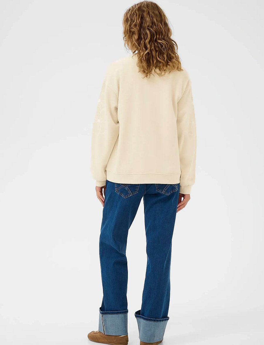 Cream - CRDaria Sweatshirt - oatmeal - 4