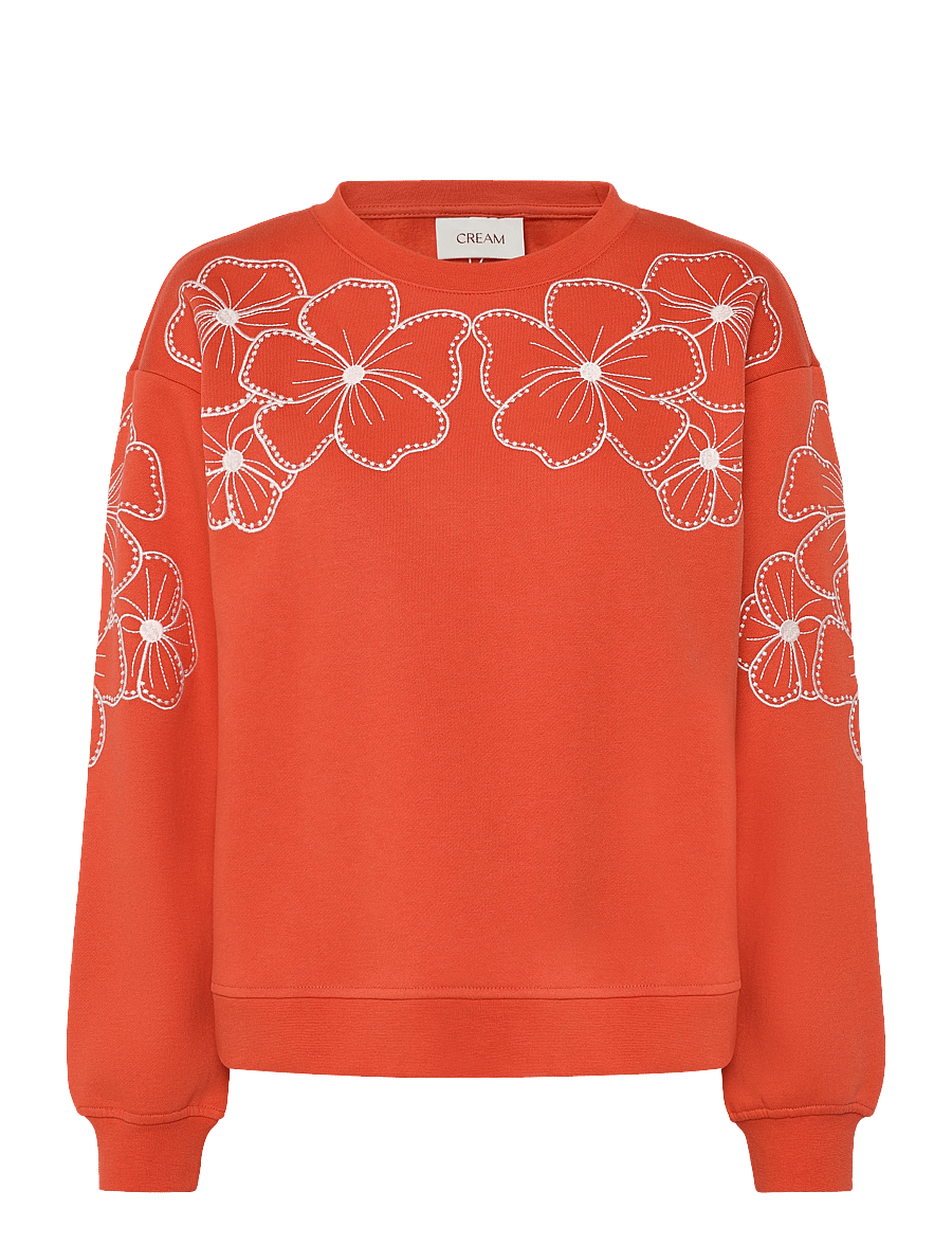 Cream - CRDaria Sweatshirt - paprika - 0