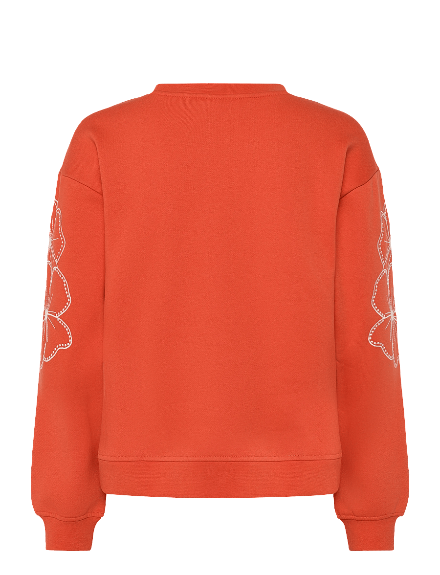 Cream - CRDaria Sweatshirt - paprika - 1