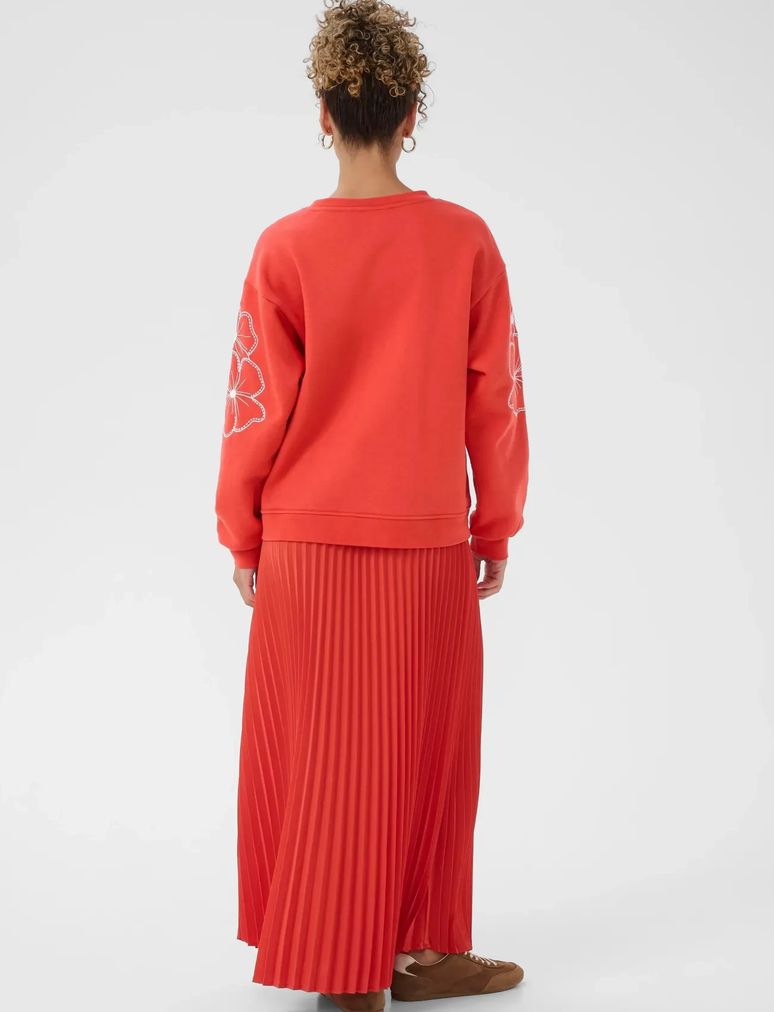 Cream - CRDaria Sweatshirt - paprika - 4