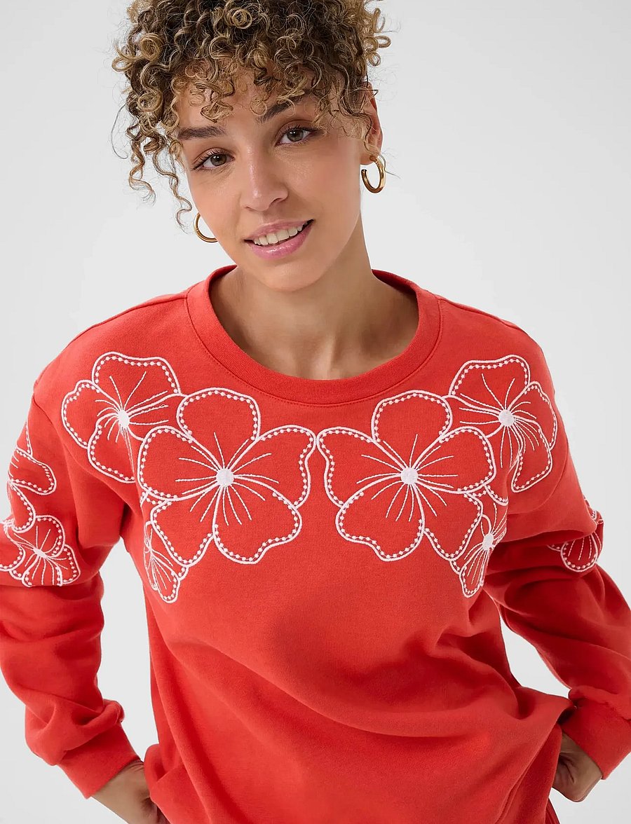 Cream - CRDaria Sweatshirt - paprika - 5