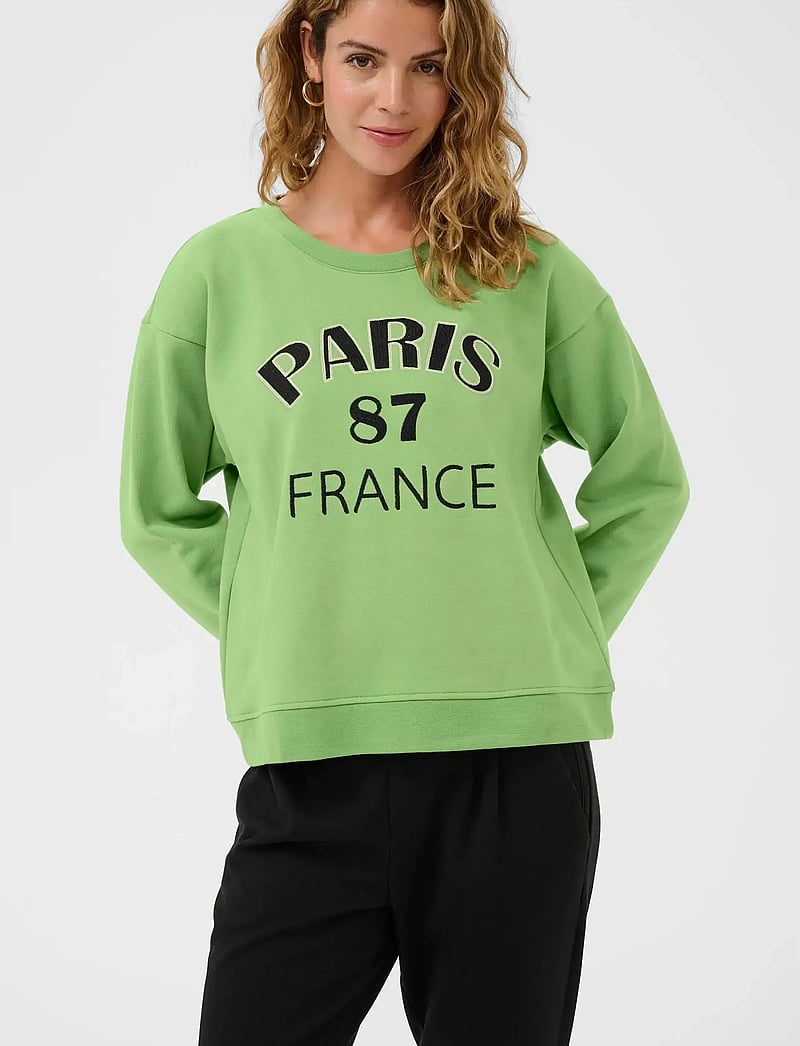 Cream - CRBisa Sweatshirt - jade green - 2