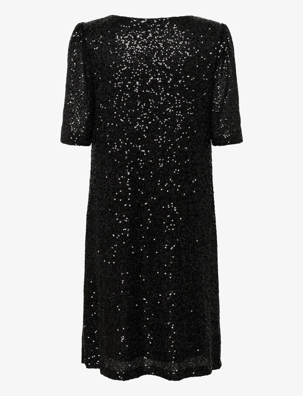Cream - CRDiddi Dress - pailletkjoler - pitch black - 2