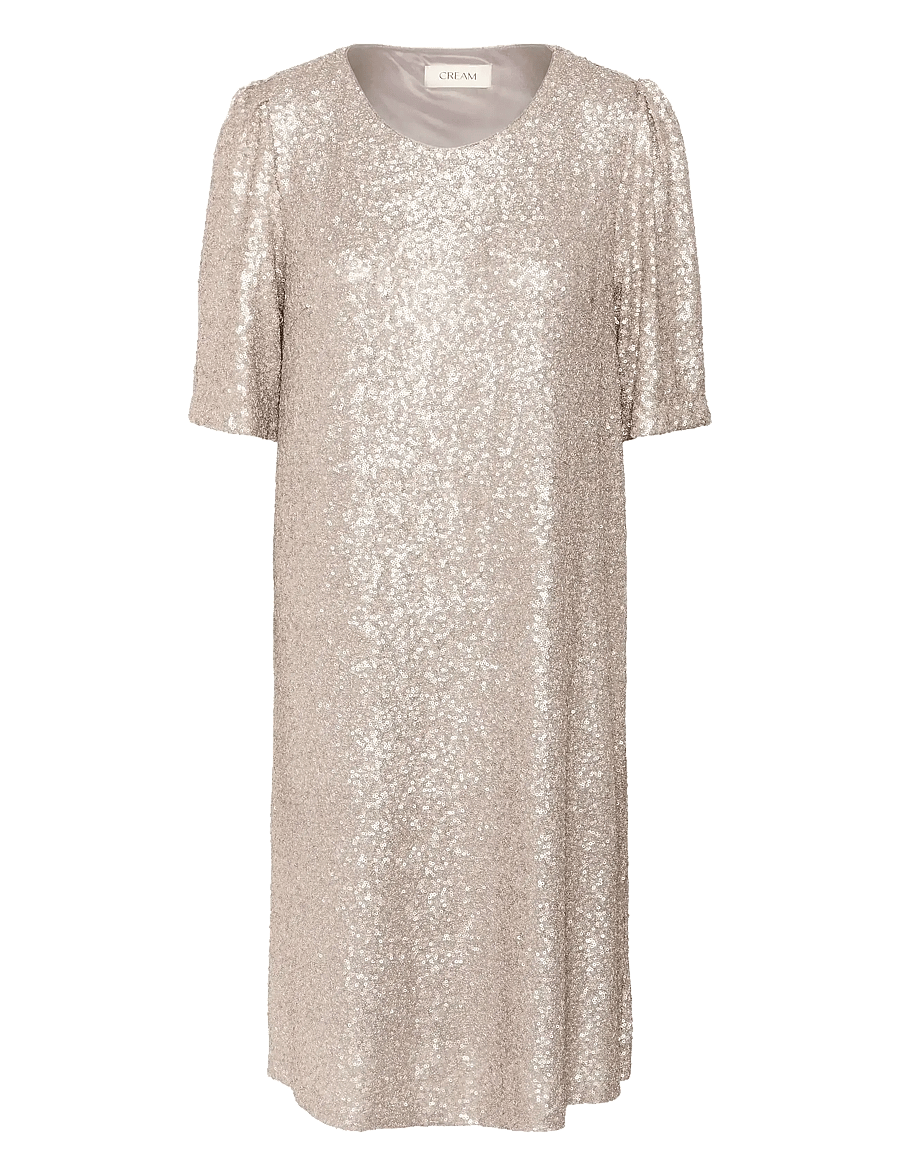 Cream - CRDiddi Dress - paljettklänningar - string - 1