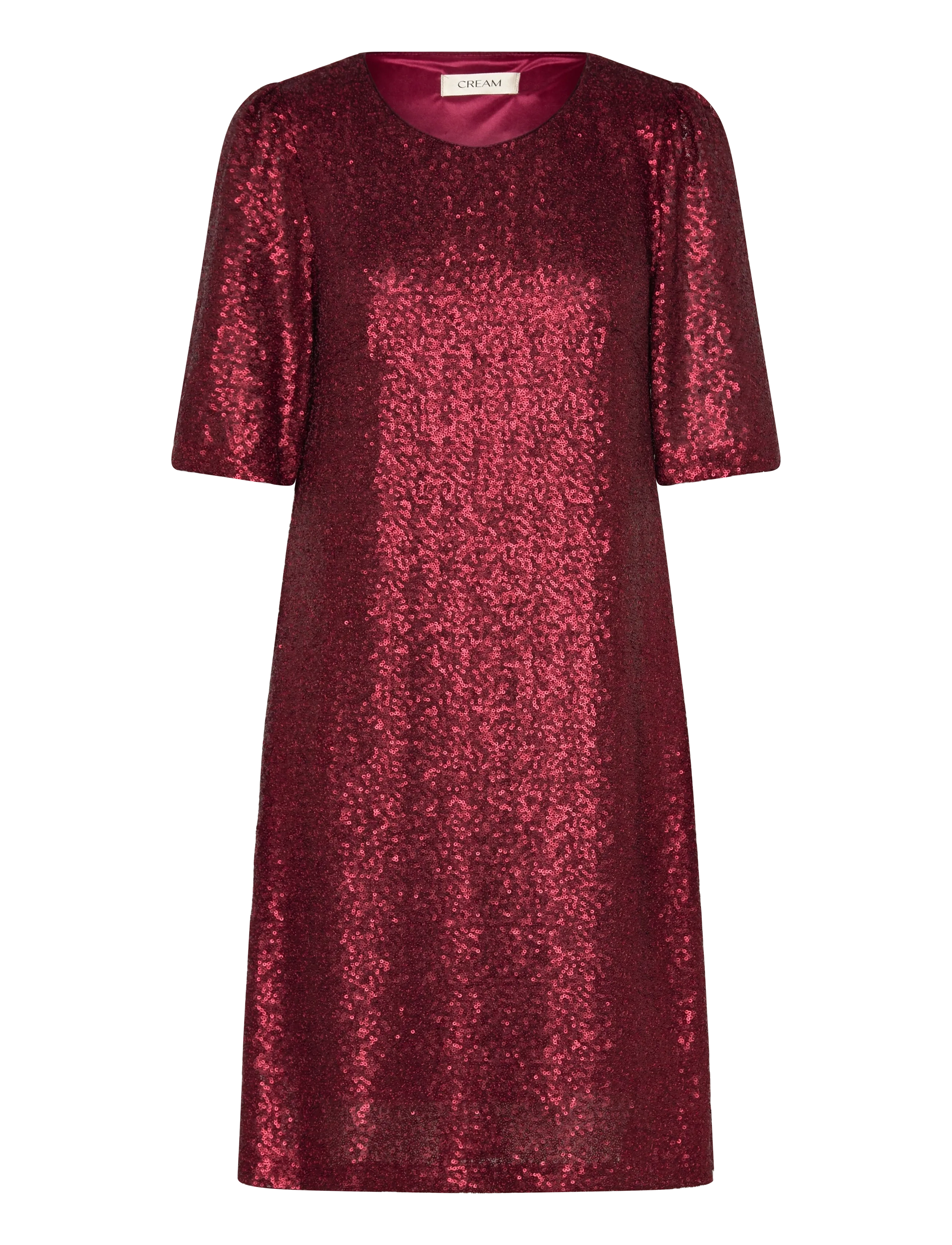 Cream Crdiddi Dress, L, Dresses, Rot - Short Frauen