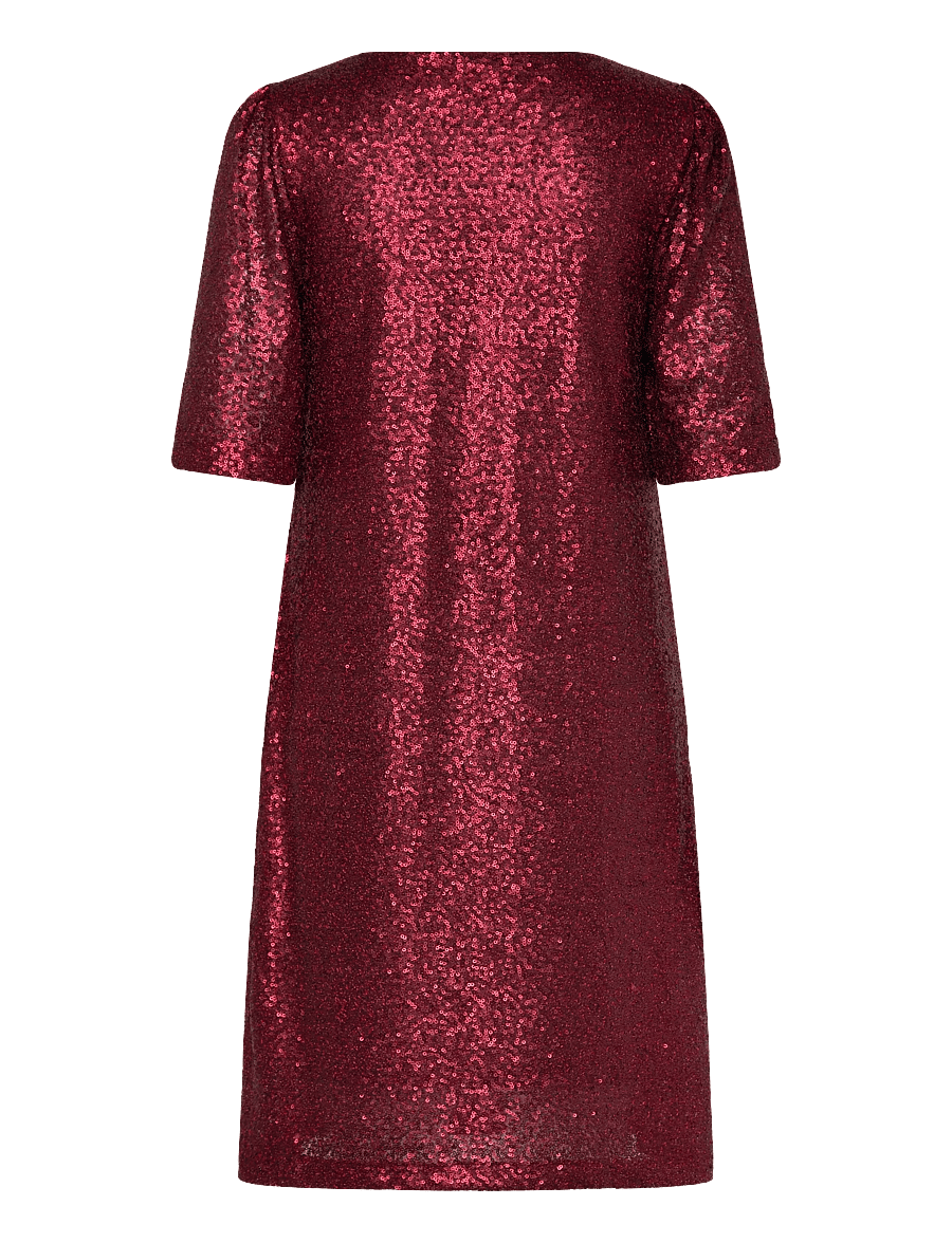 Cream - CRDiddi Dress - paillettenkleider - zinfandel - 1