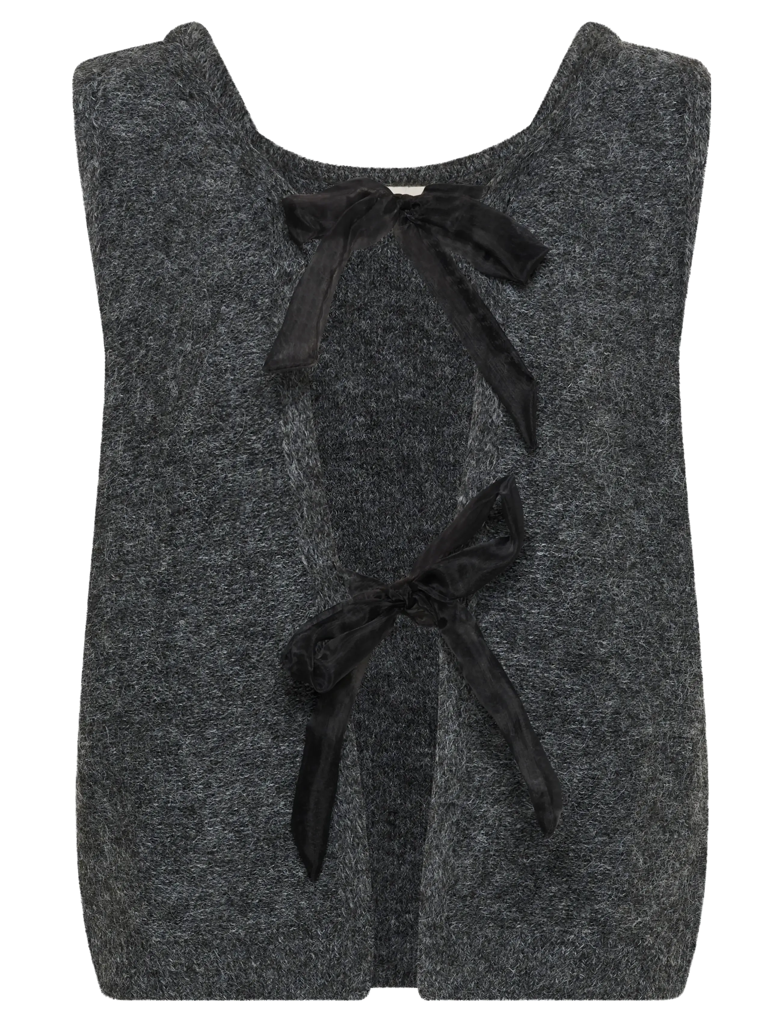 CRBulp Knit Vest - DARK GREY MELANGE