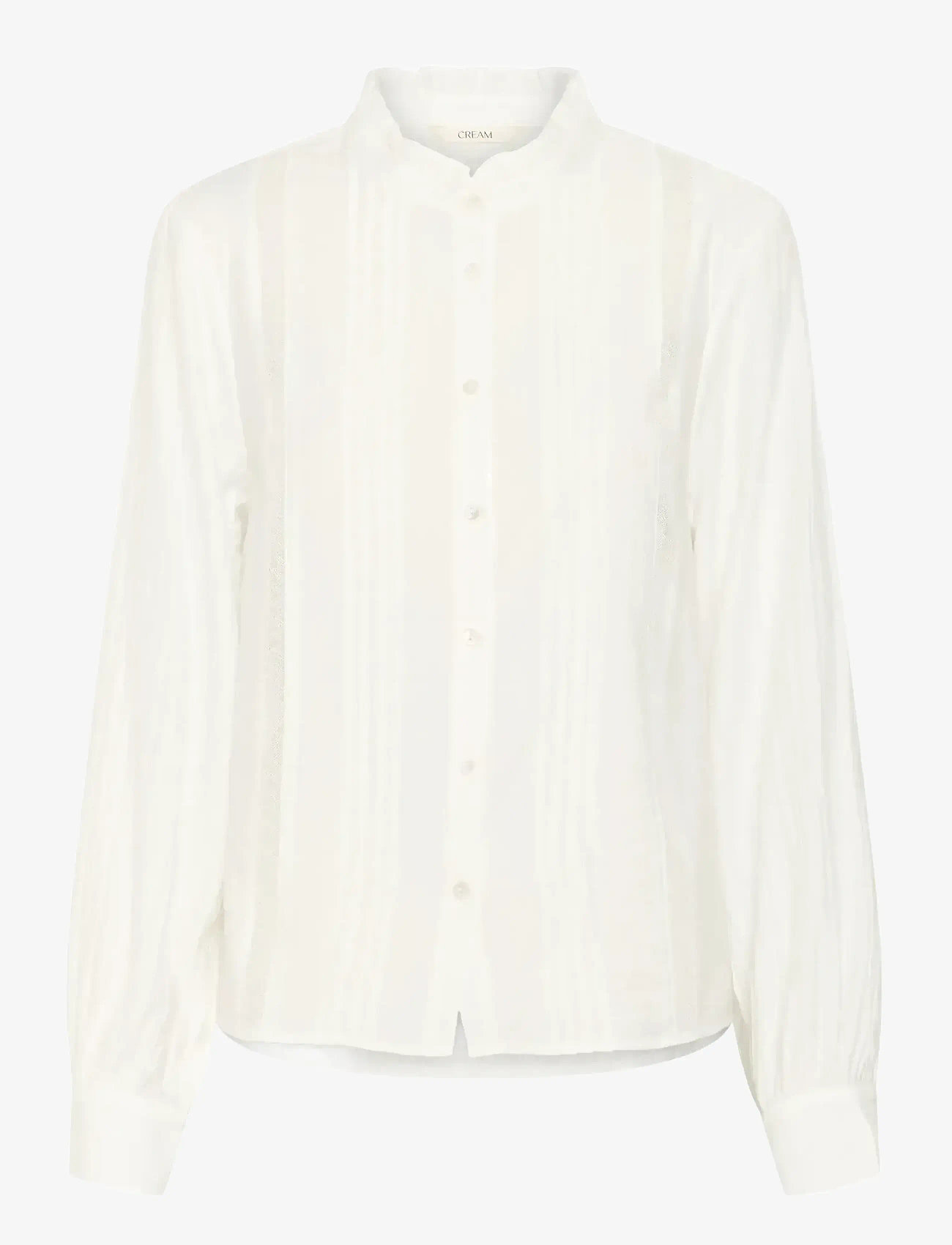 Cream - CRDaffy Shirt - krekli ar garām piedurknēm - snow white - 1