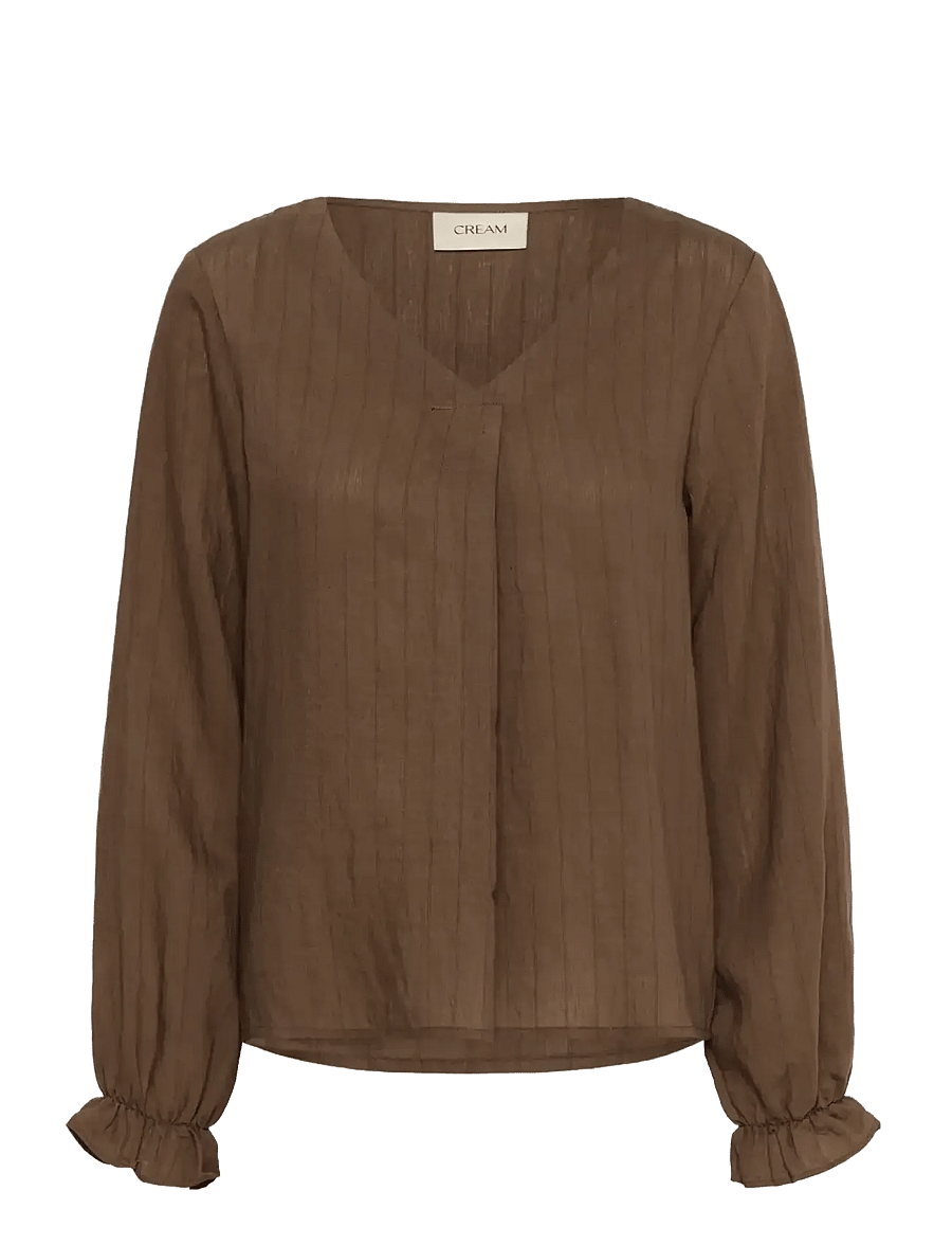 Cream - CRBetina Blouse - langærmede bluser - sorrel horse - 1