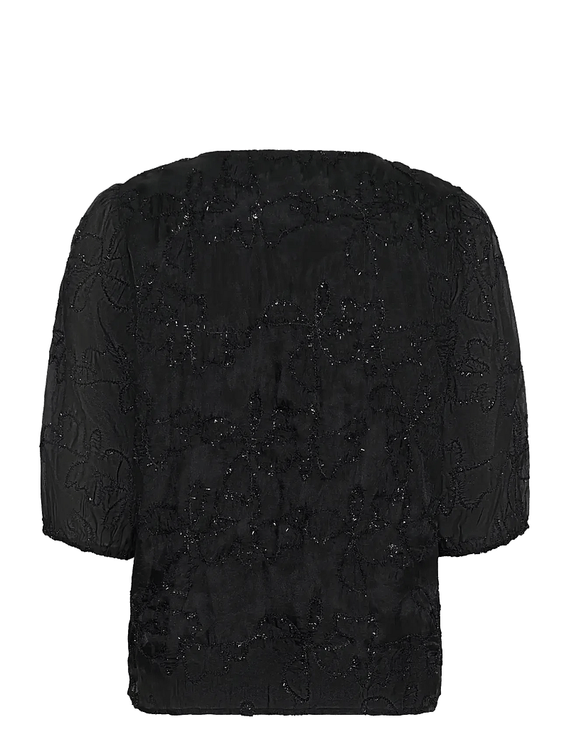Cream - CRInga Blouse - kortærmede bluser - pitch black - 2
