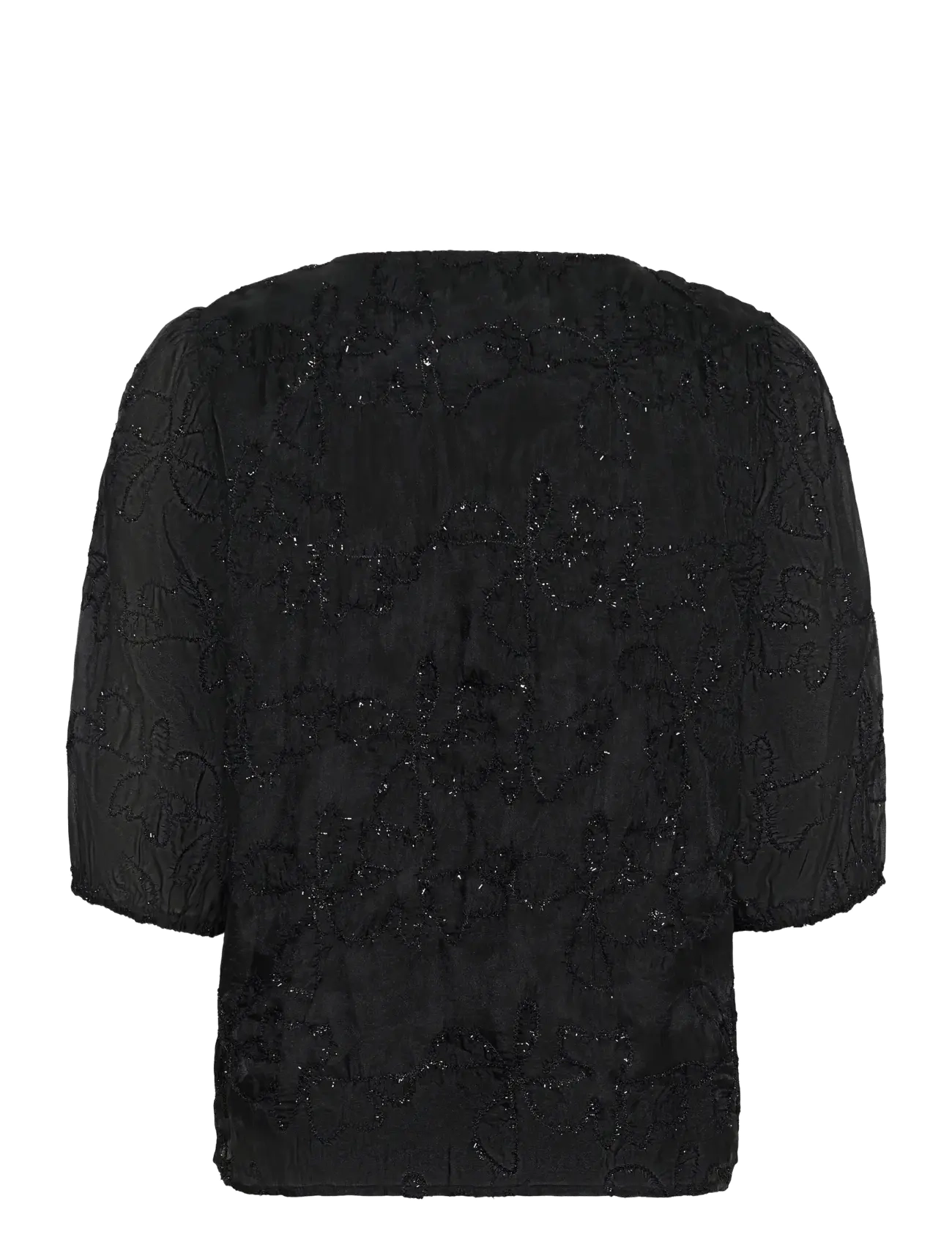 Cream - CRInga Blouse - kurzämlige blusen - pitch black - 2