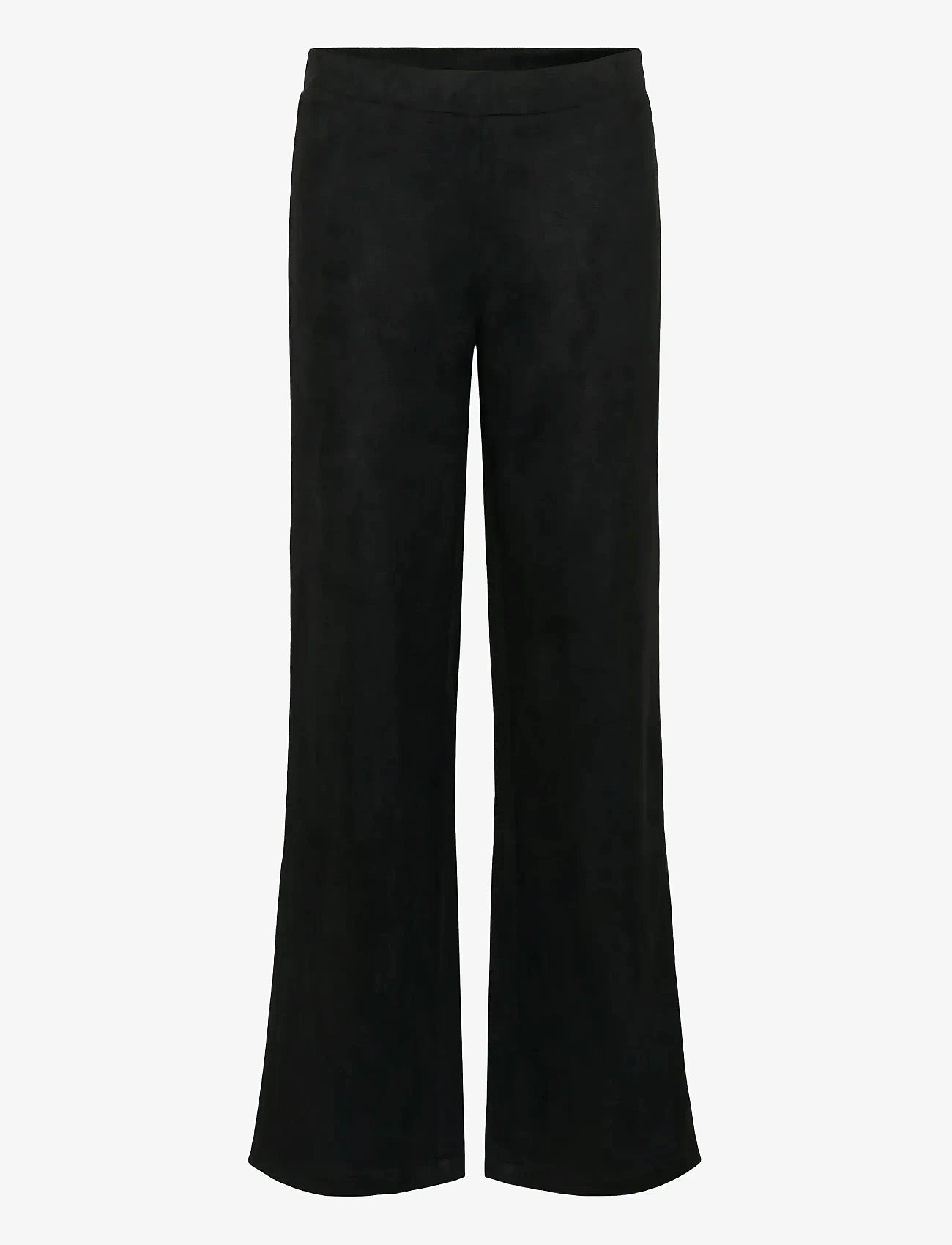 Cream - CRCanna Pant - hosen mit weitem bein - pitch black - 1