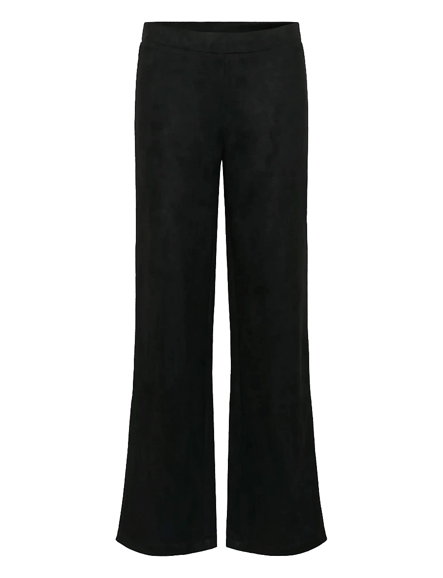 Cream - CRCanna Pant - hosen mit weitem bein - pitch black - 1