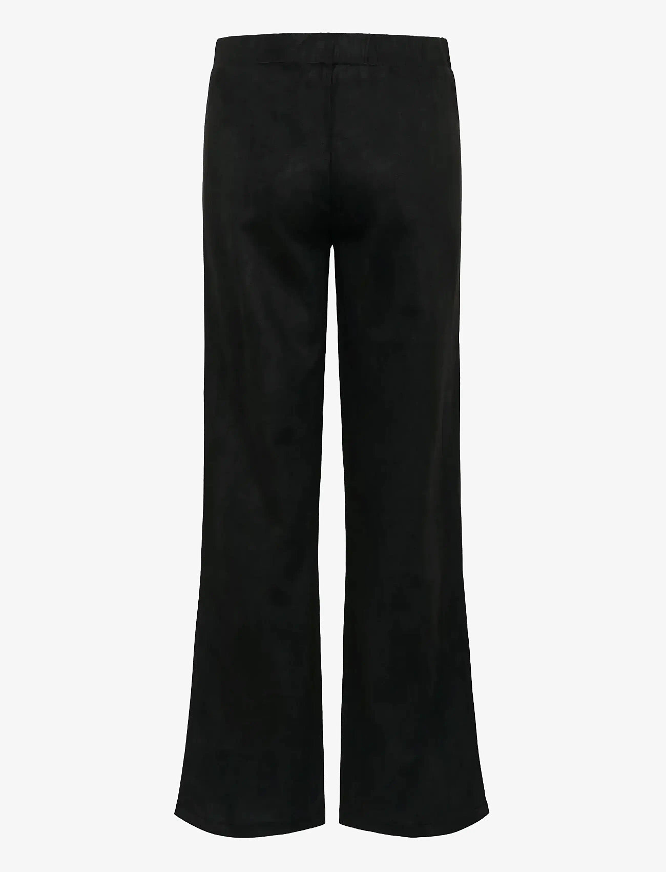 Cream - CRCanna Pant - hosen mit weitem bein - pitch black - 2