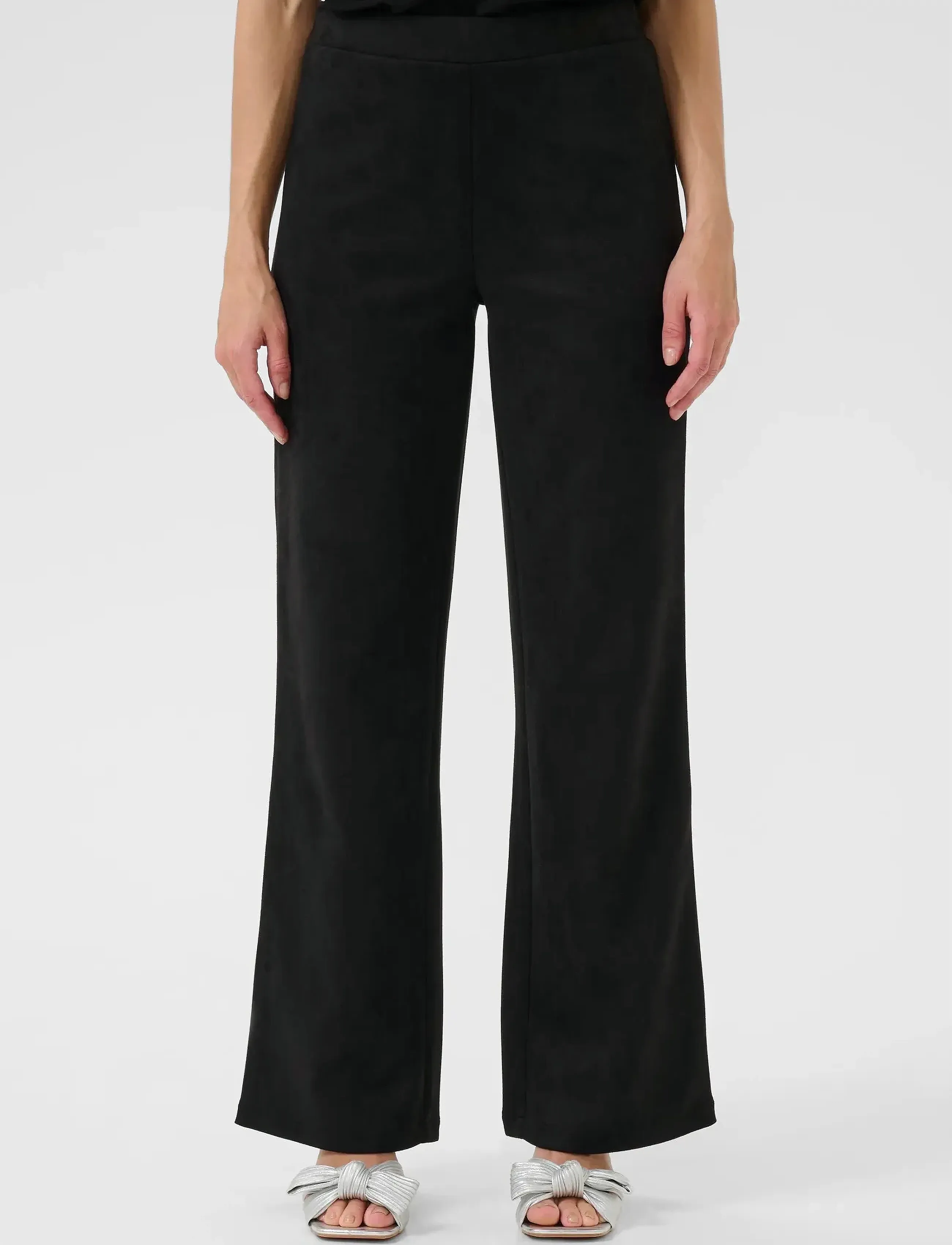 Cream Crcanna Pant, Kvinder, Vide Ben Bukser, Sort, Str: L