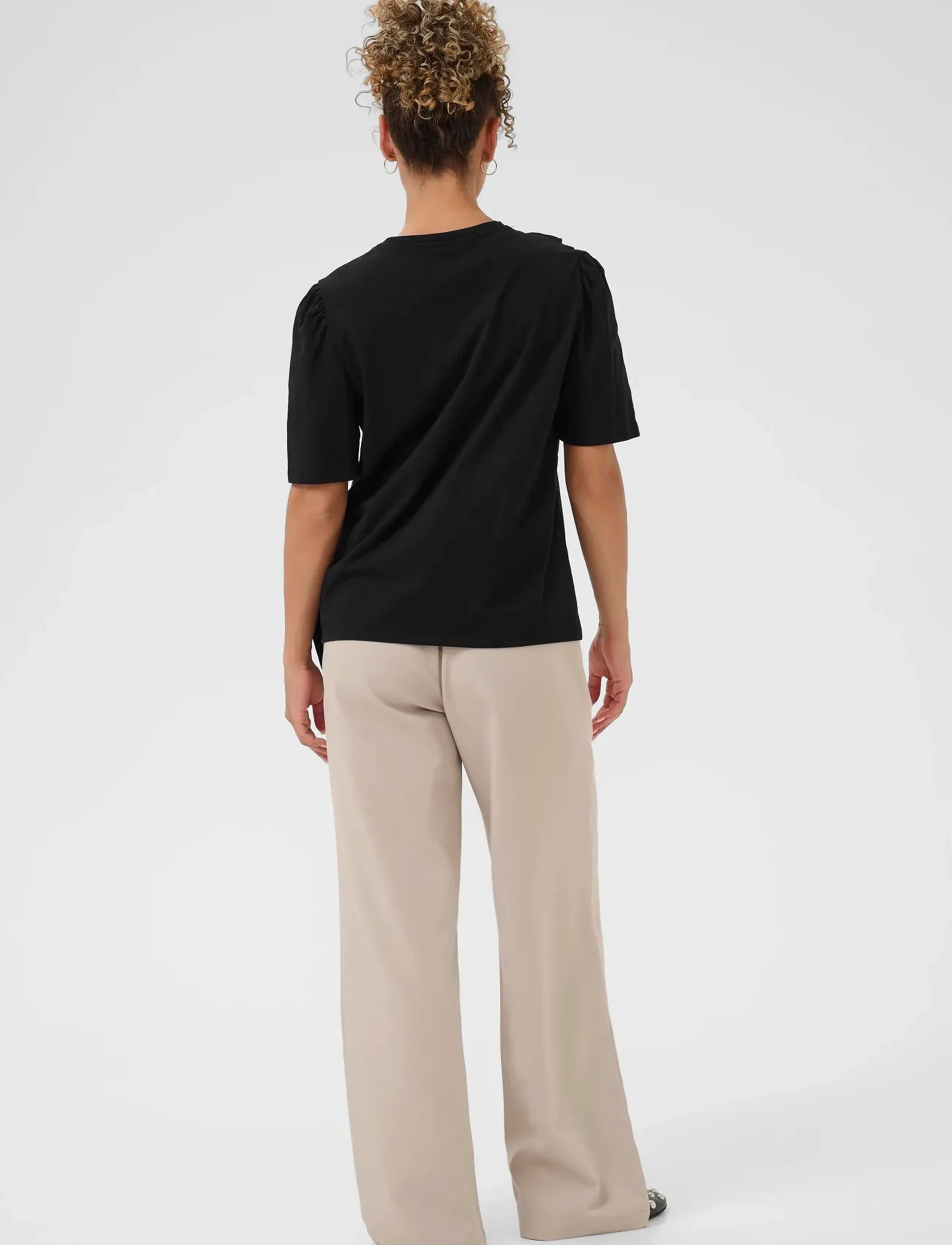 Cream - CRCamma T-Shirt - t-paidat - pitch black - 4