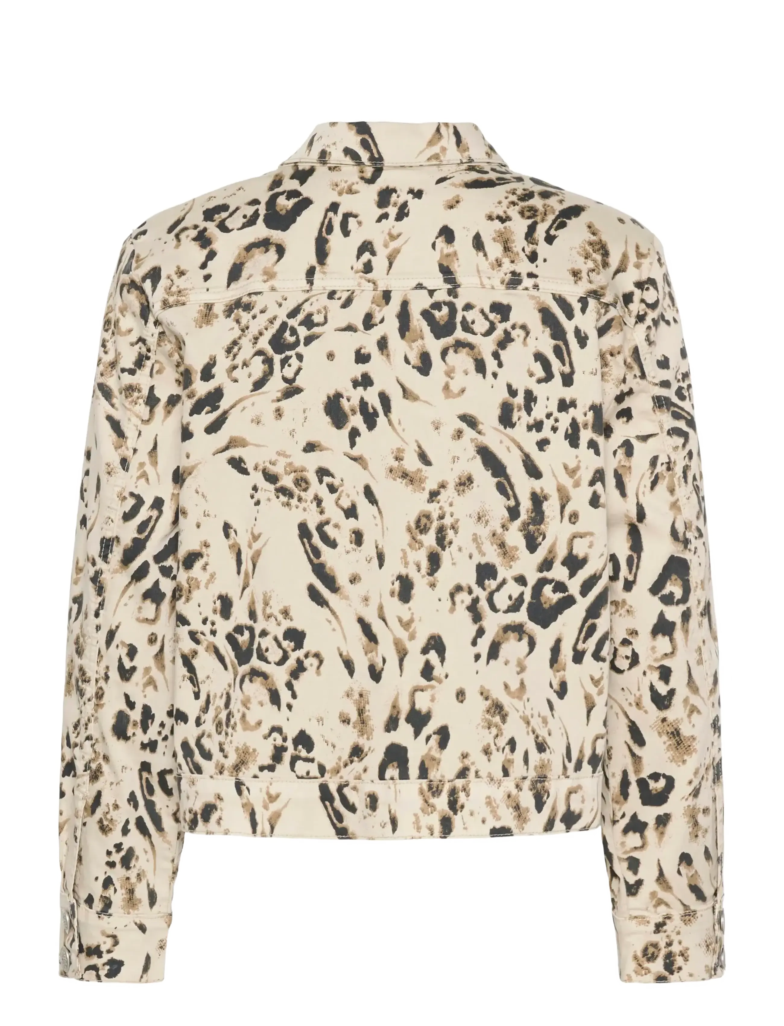 Cream - CRSuara Jacket - pavasara jakas - oatmeal leopard - 1