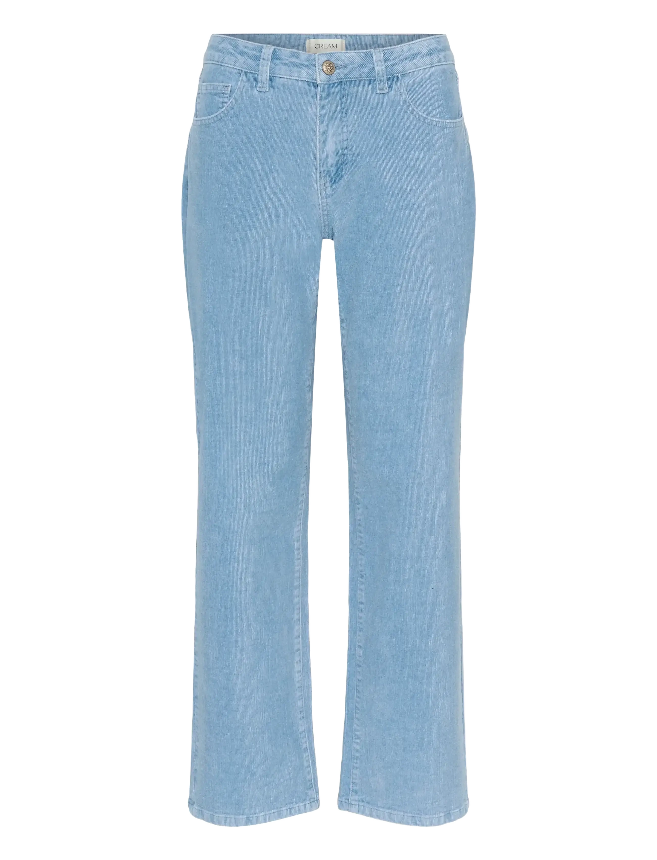 Cream CRRafael Corduroy Pant - Cream - LIGHT BLUE CORDUROY / blue