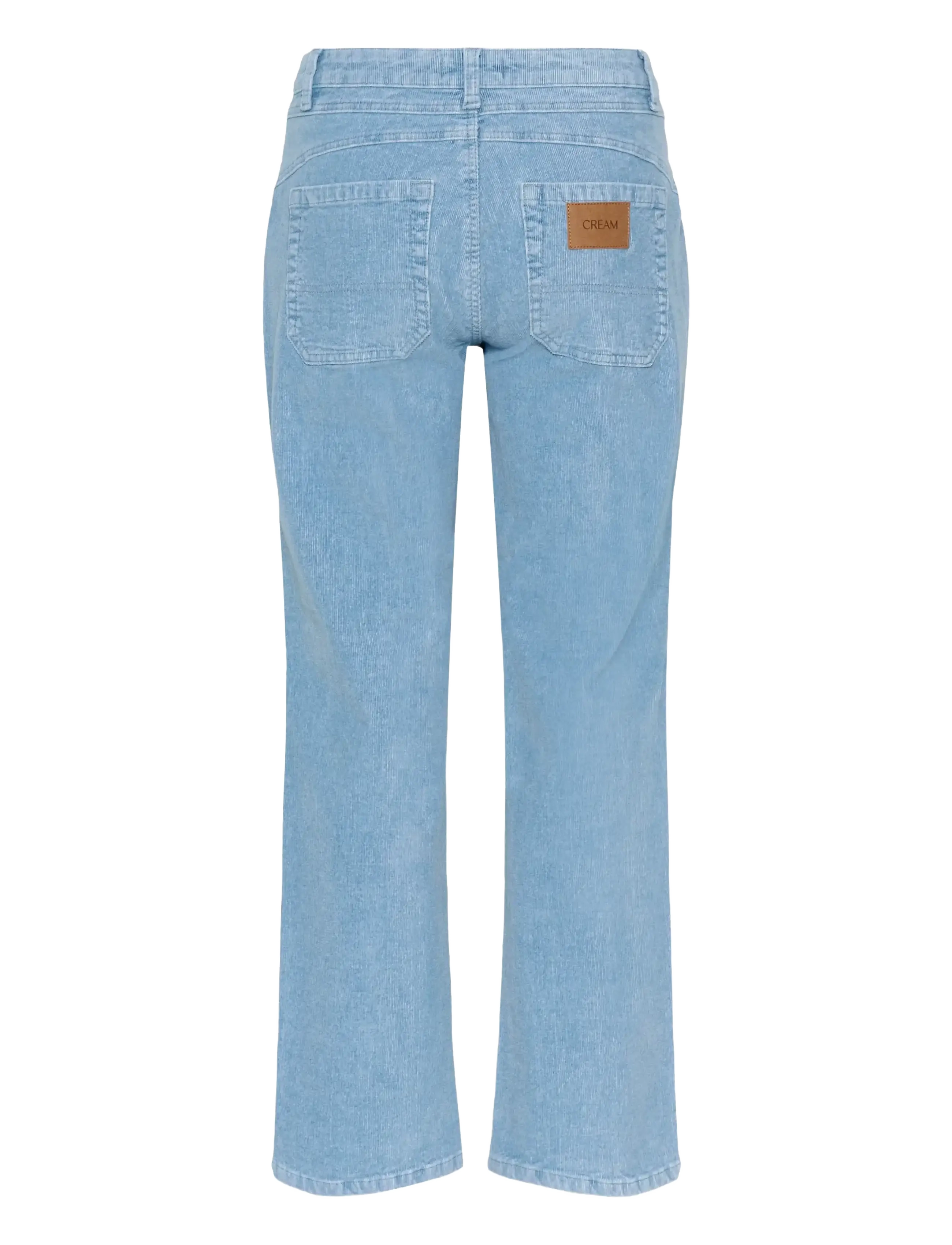 Cream - CRRafael Corduroy Pant - straight jeans - light blue corduroy - 2