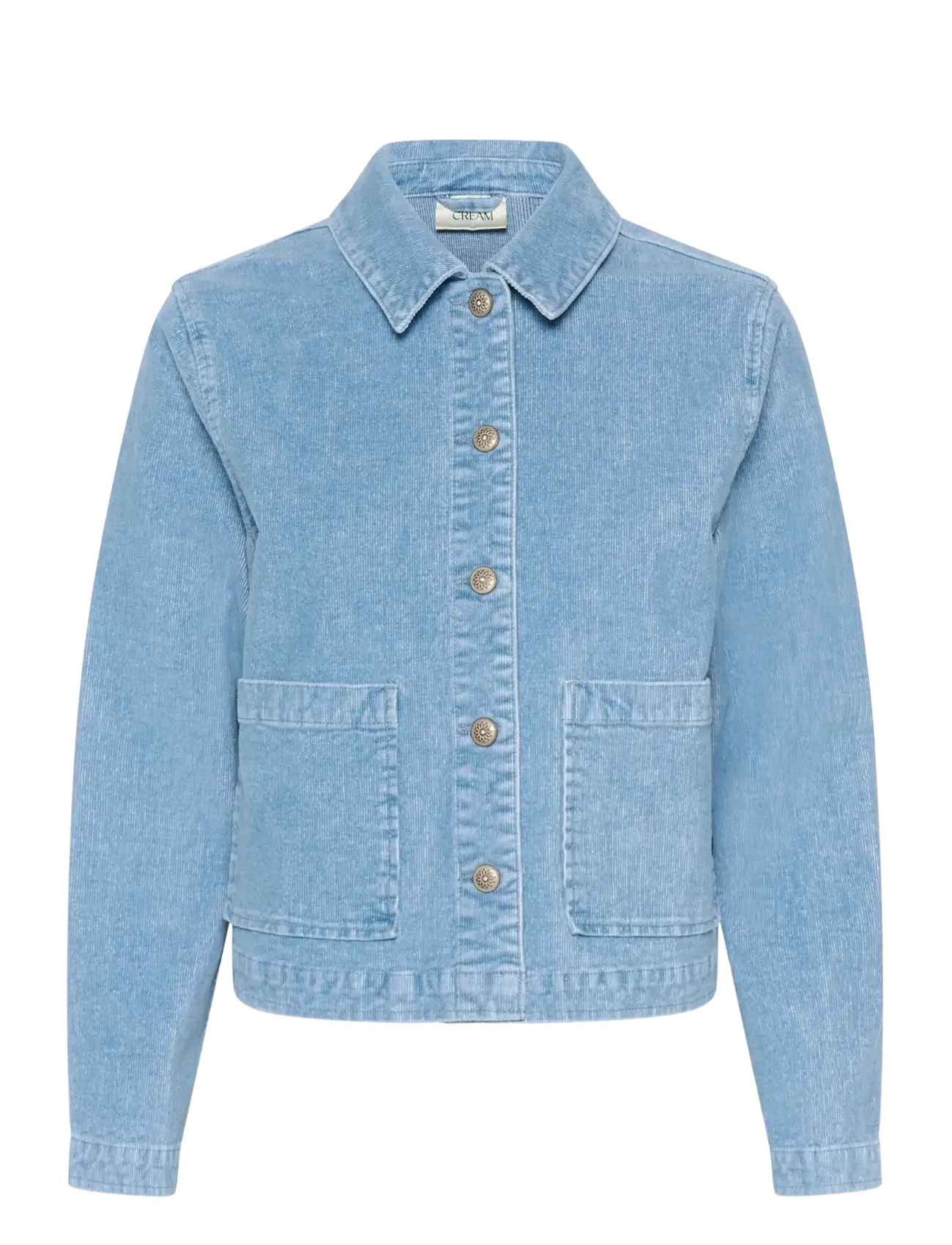 CREAM Crrafael Kordsamt Jacke Blau - 34 - Damen