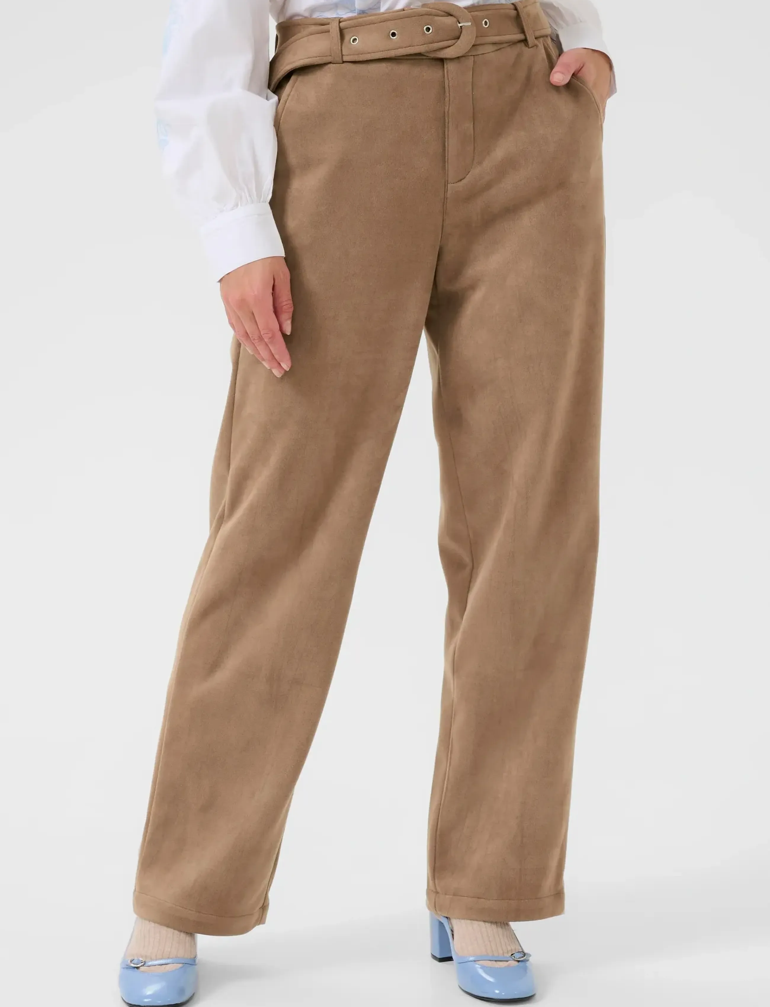 Cream - CRCala Pant - cocoa crÈme - 2