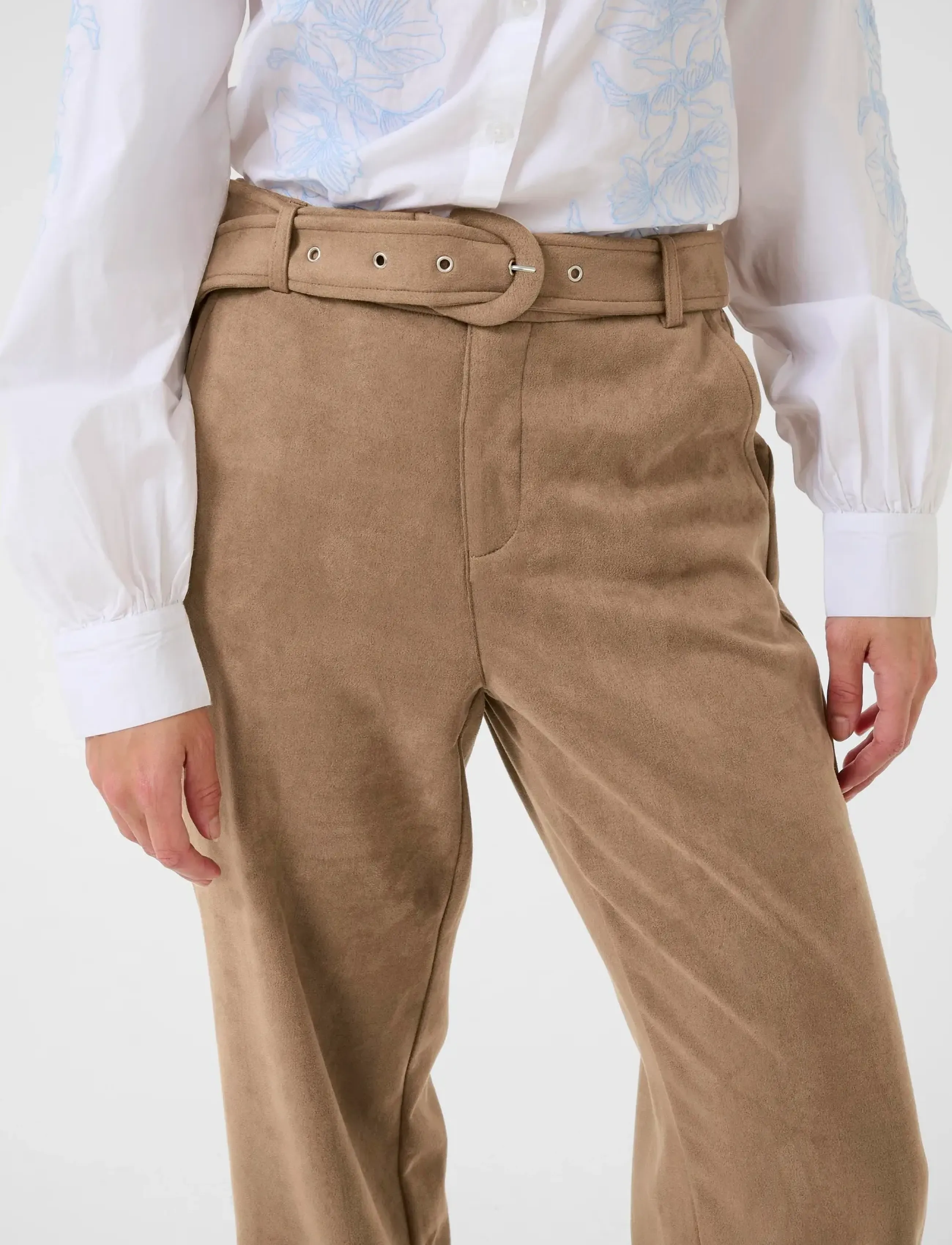 Cream - CRCala Pant - cocoa crÈme - 5