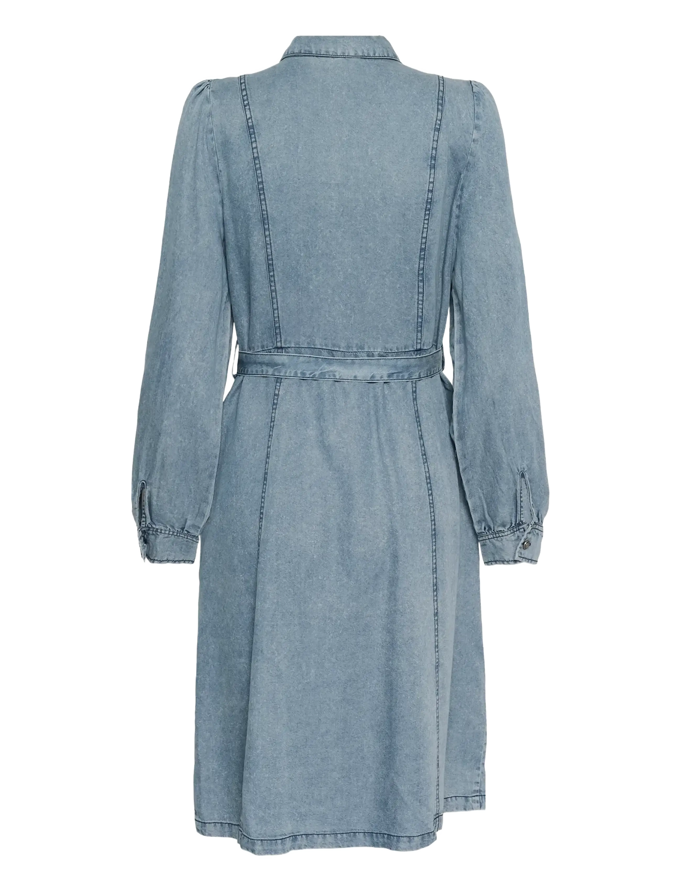 Cream - CREllie Denim Dress - midimekot - seattle mid blu denim - 2