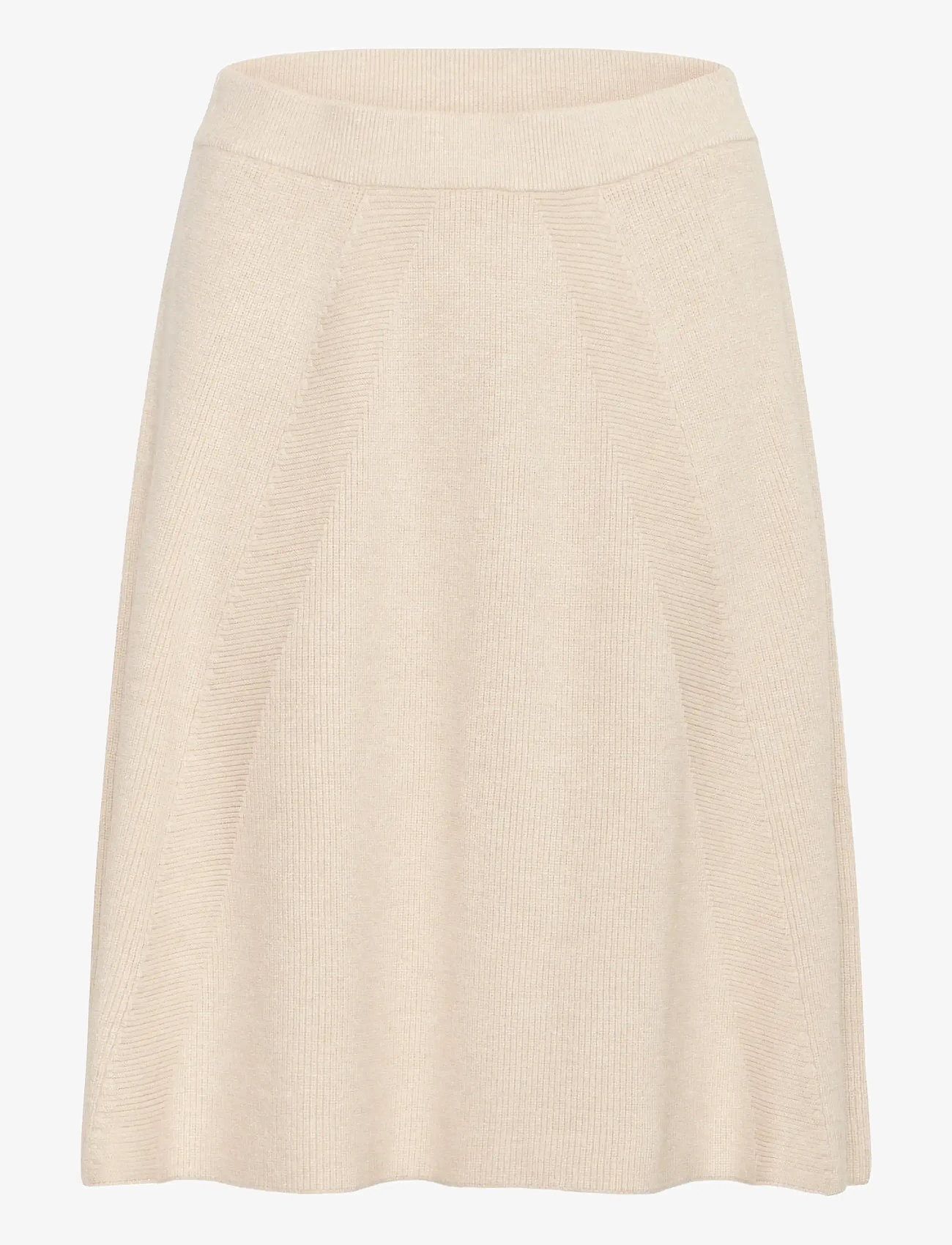 Cream - CRDela Skirt - oat melange - 0