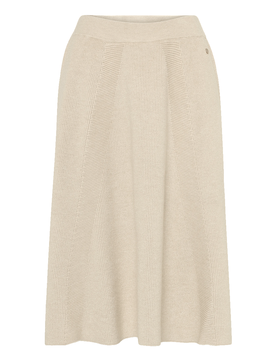 Cream - CRDela Skirt - strickröcke - oat melange - 0