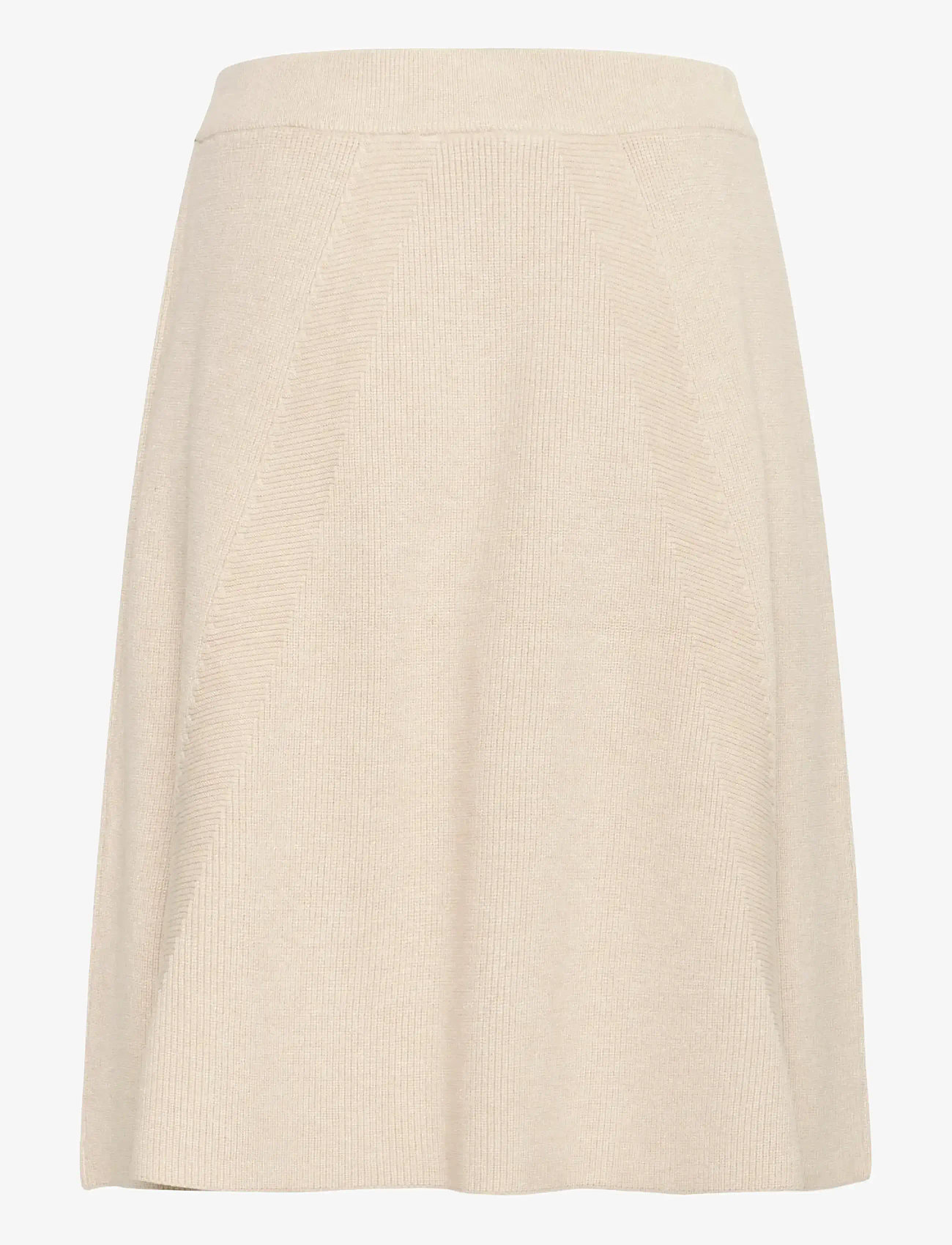 Cream - CRDela Skirt - oat melange - 1