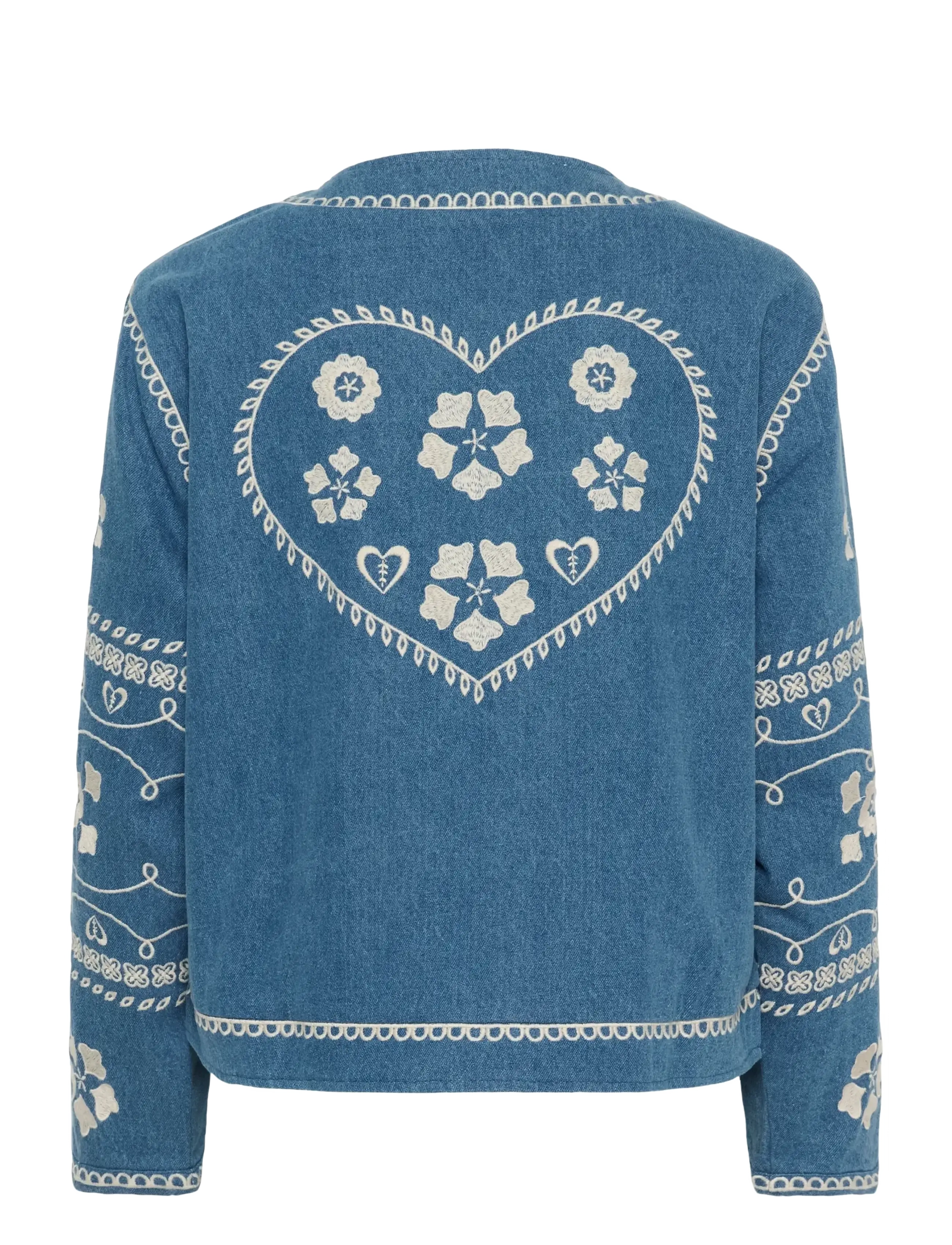 Cream - CRTannie Jacket - portland blue denim - 2
