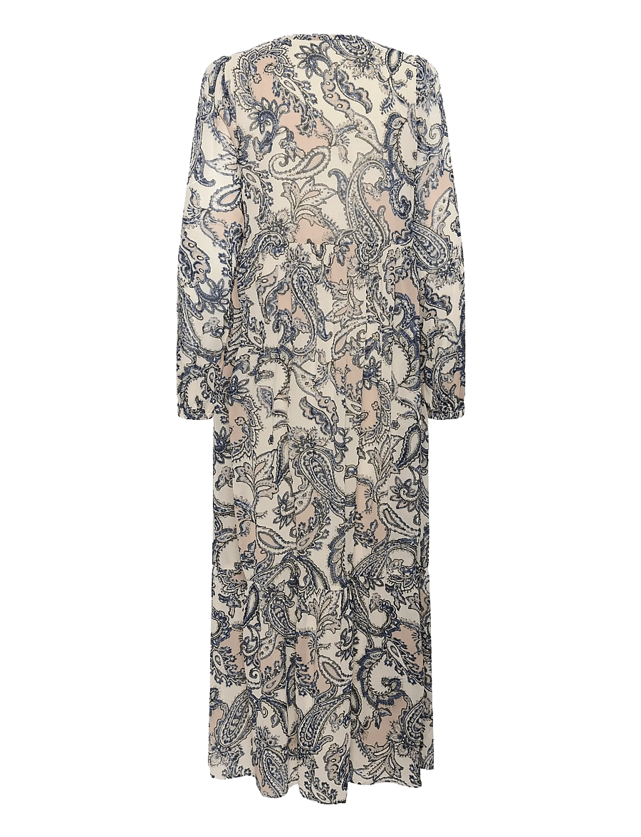 Cream - CRBea Dress - sommarklänningar - cafe paisley print - 2