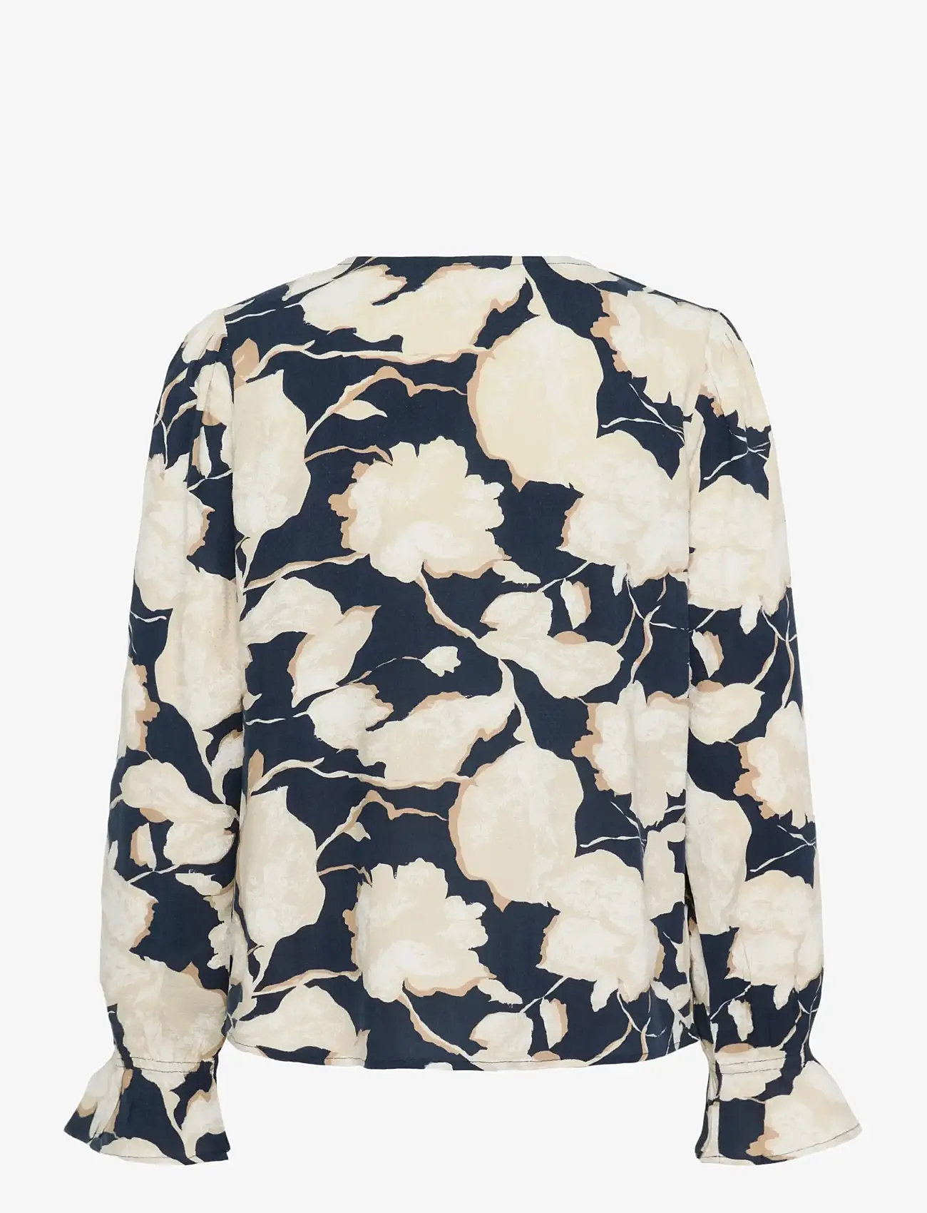 Cream - CRClaire Blouse - navy flower print - 2