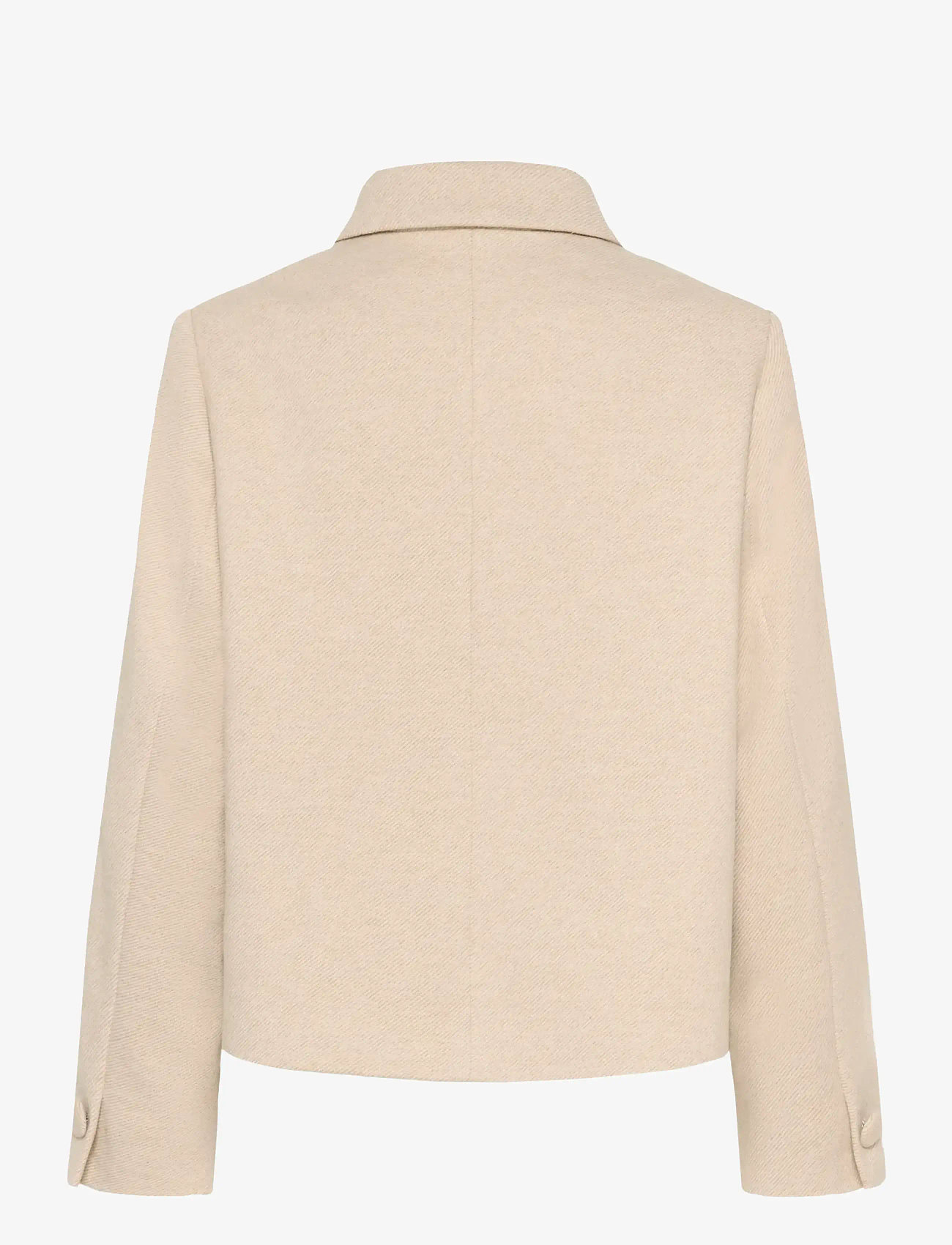 Cream - CRCessie Short Coat - höstjackor - savannah tan melange - 2