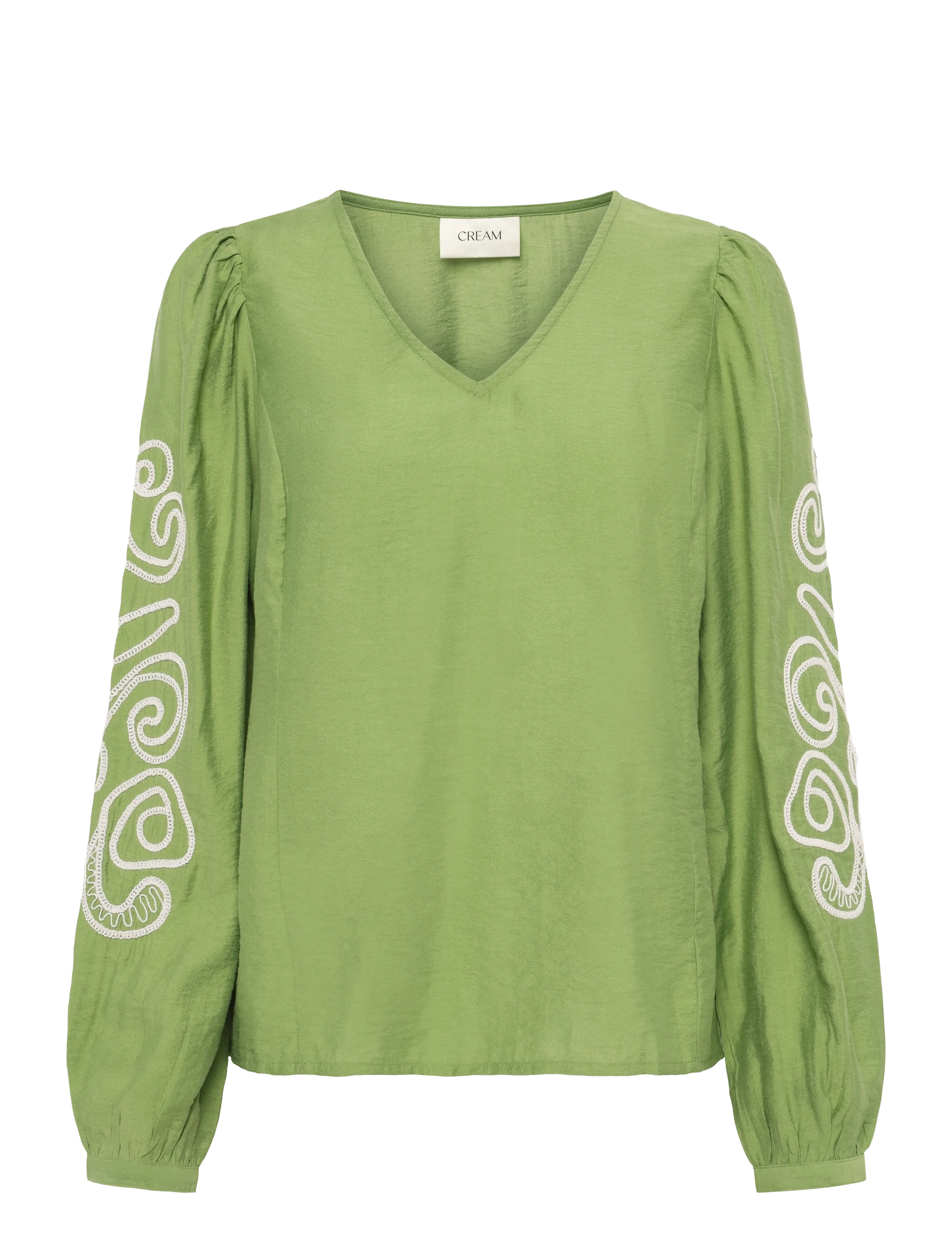 Cream Crdanielle Blouse, 40, Green, Bluser > Langærmede, Dame