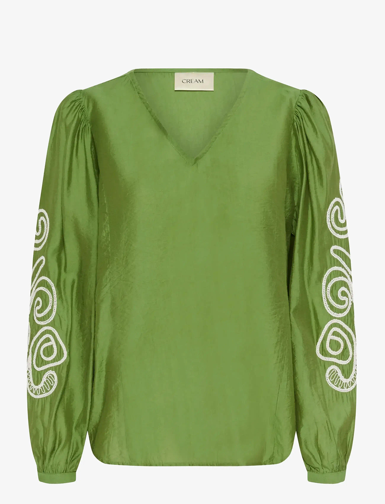 Cream - CRDanielle Blouse - jade green - 0